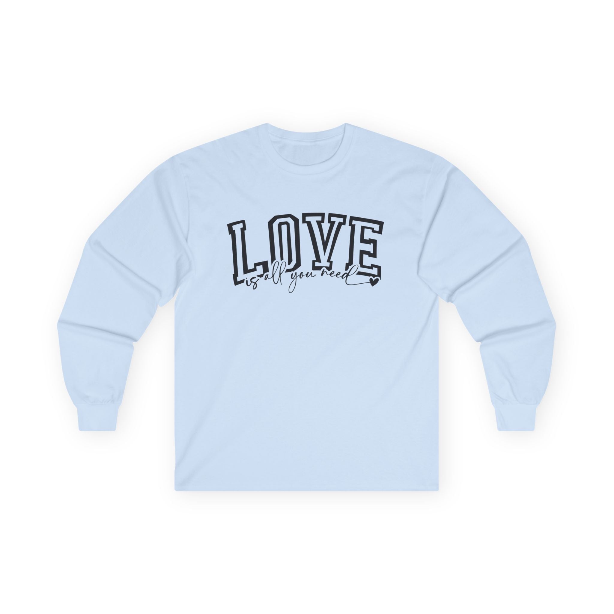 Love is All You Need Tie-dye Unisex Ultra Cotton Long Sleeve Tee