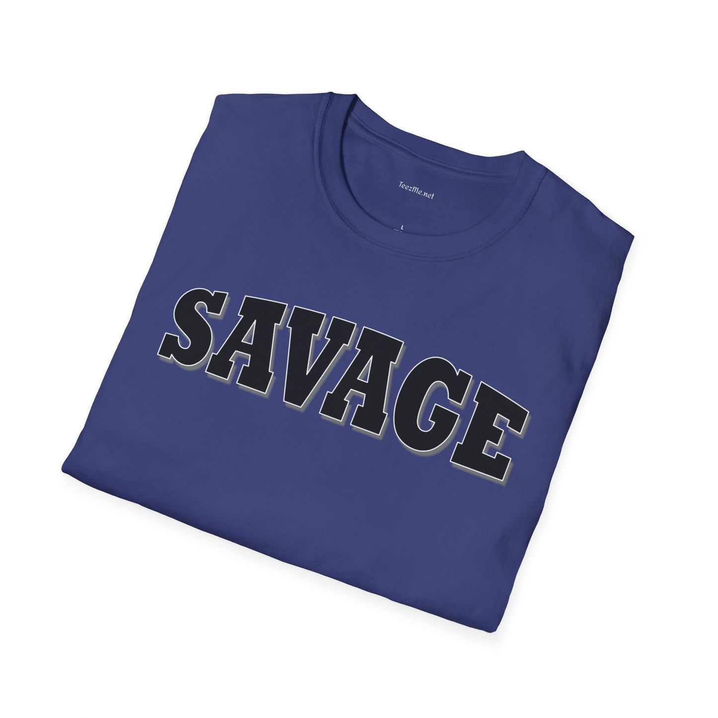 SAVAGE - Unisex Softstyle T-Shirt 100% Cotton Graphic