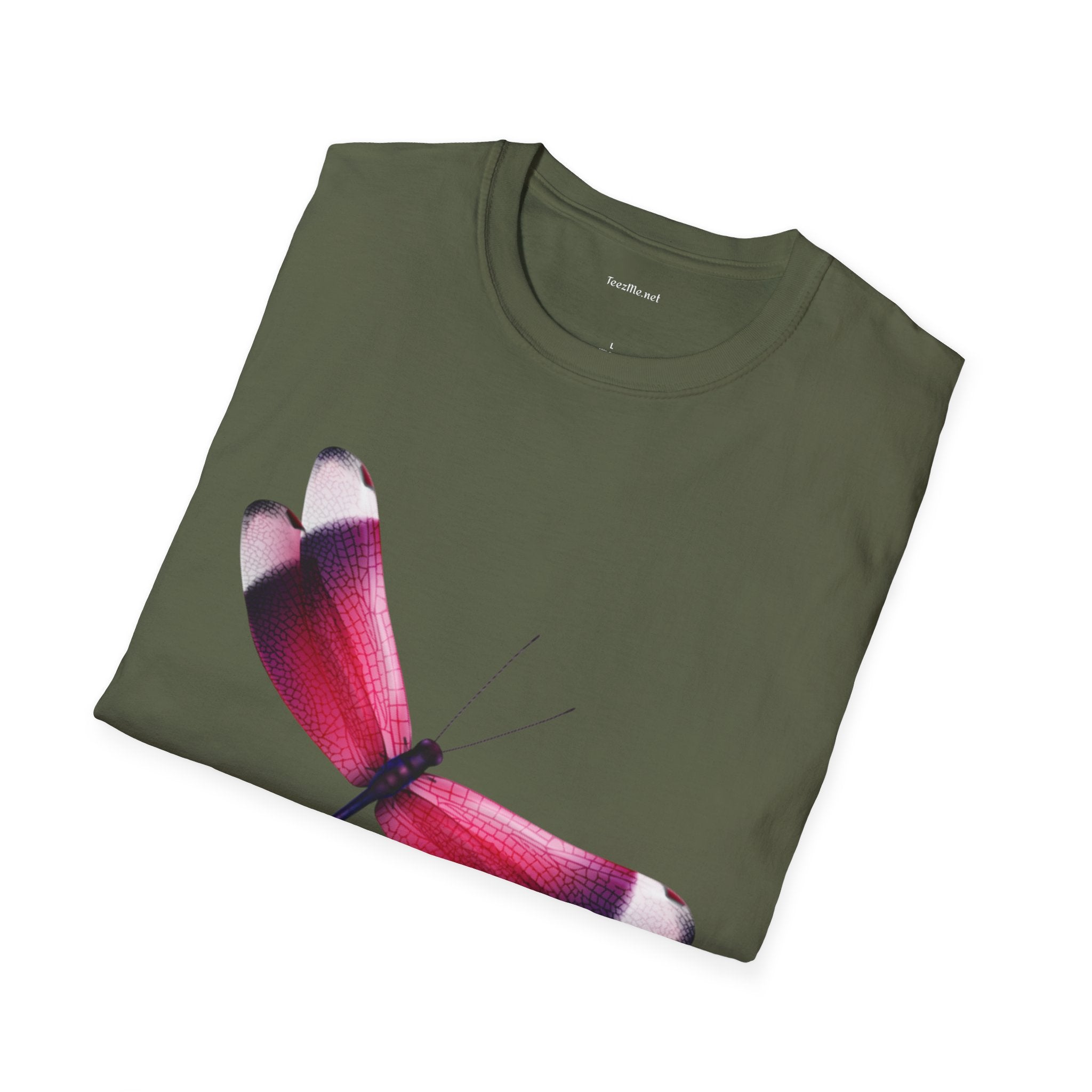 Dragonfly - Unisex Softstyle T-Shirt 100% Cotton Graphic