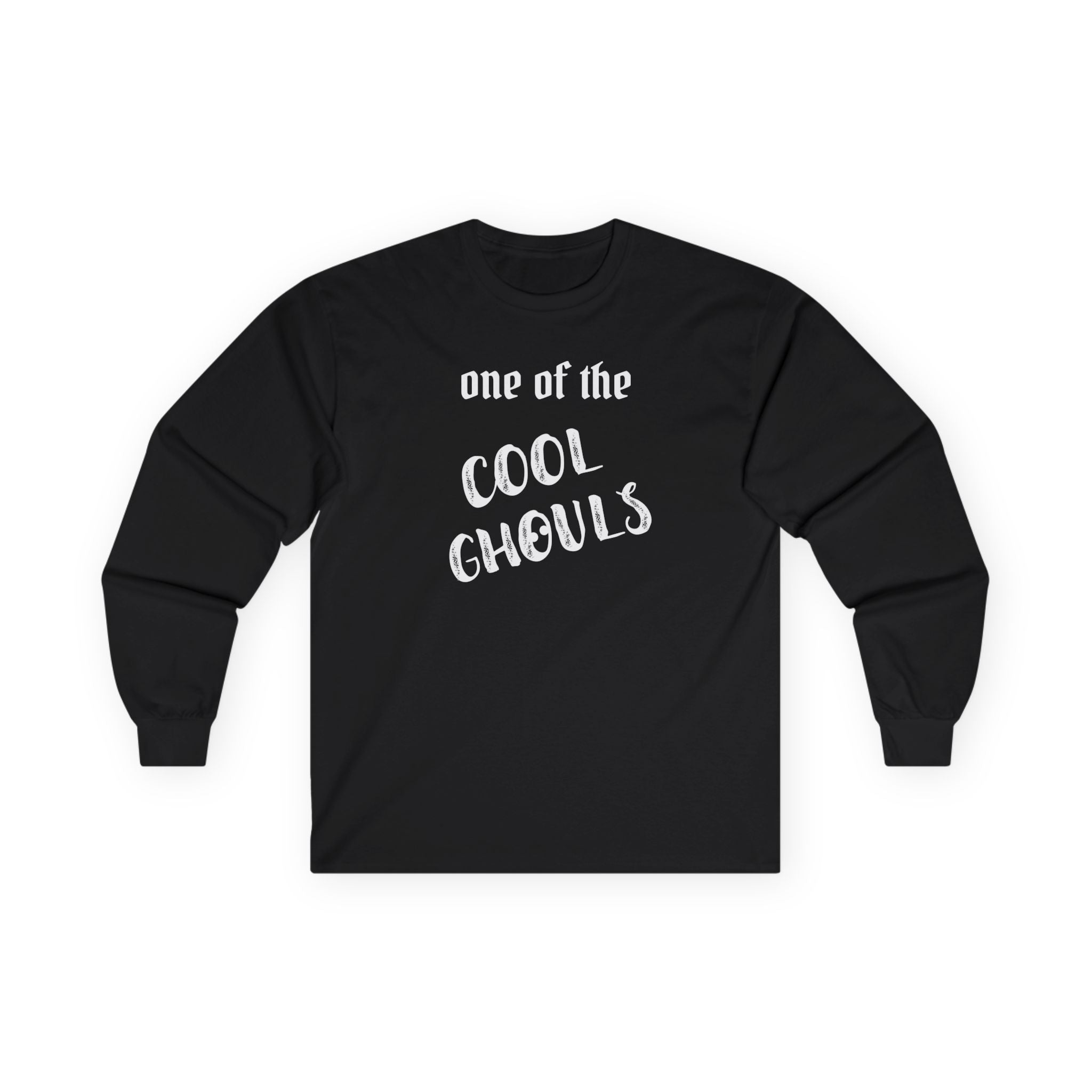 one of the Cool Ghouls Unisex Ultra Cotton Long Sleeve Tee