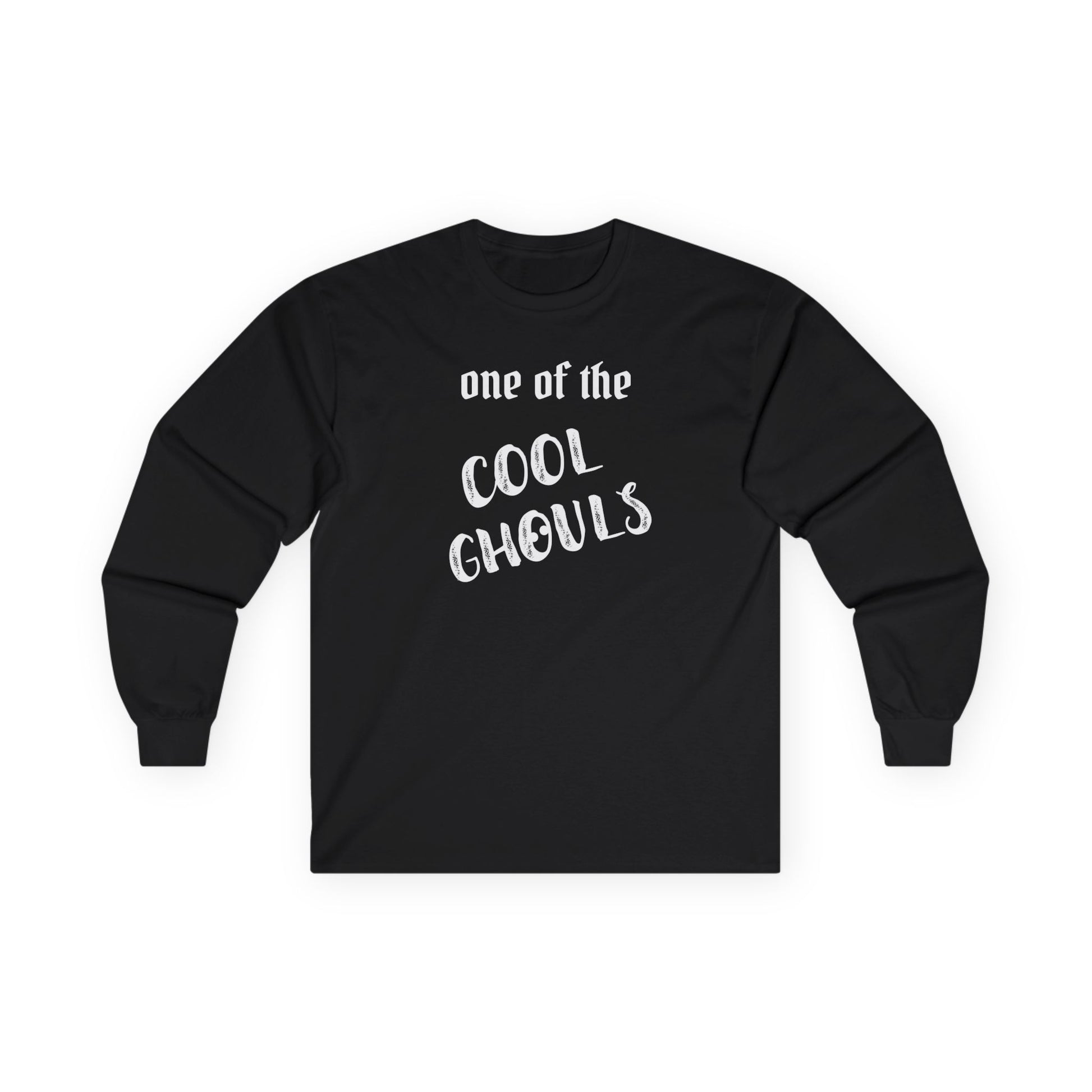 one of the Cool Ghouls Unisex Ultra Cotton Long Sleeve Tee