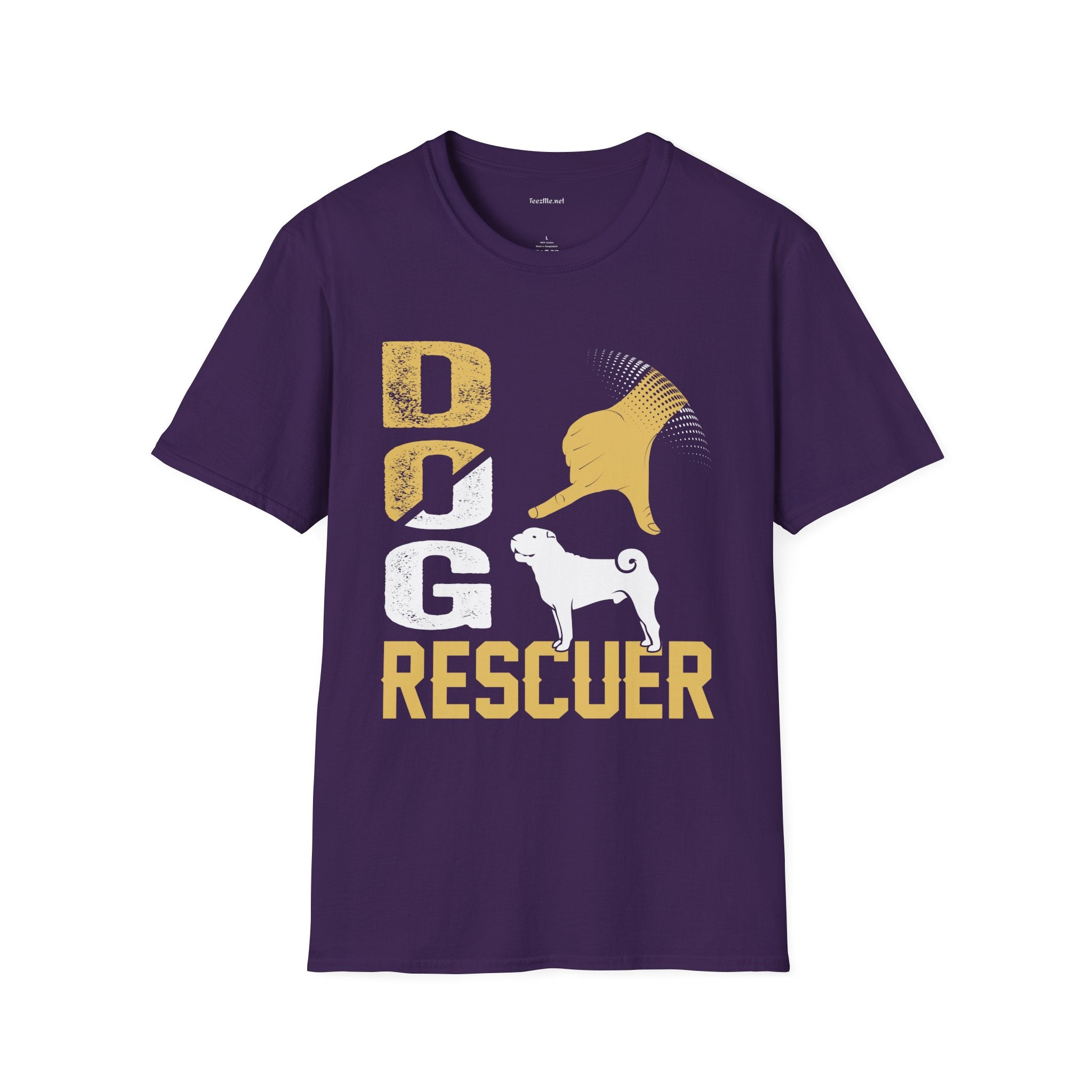Dog Rescuer T-Shirt — Rescue Dog Adoption Advocate Tee