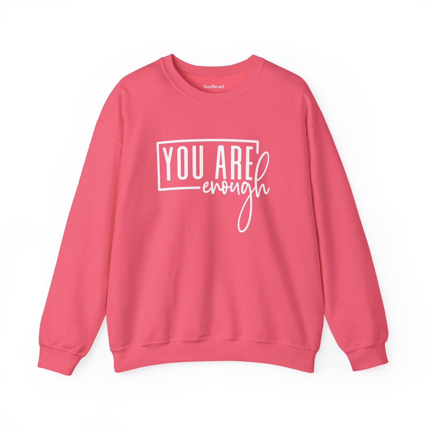 You Are Enough 01  Unisex Heavy Blend™ Crewneck Sweatshirt Inspirational