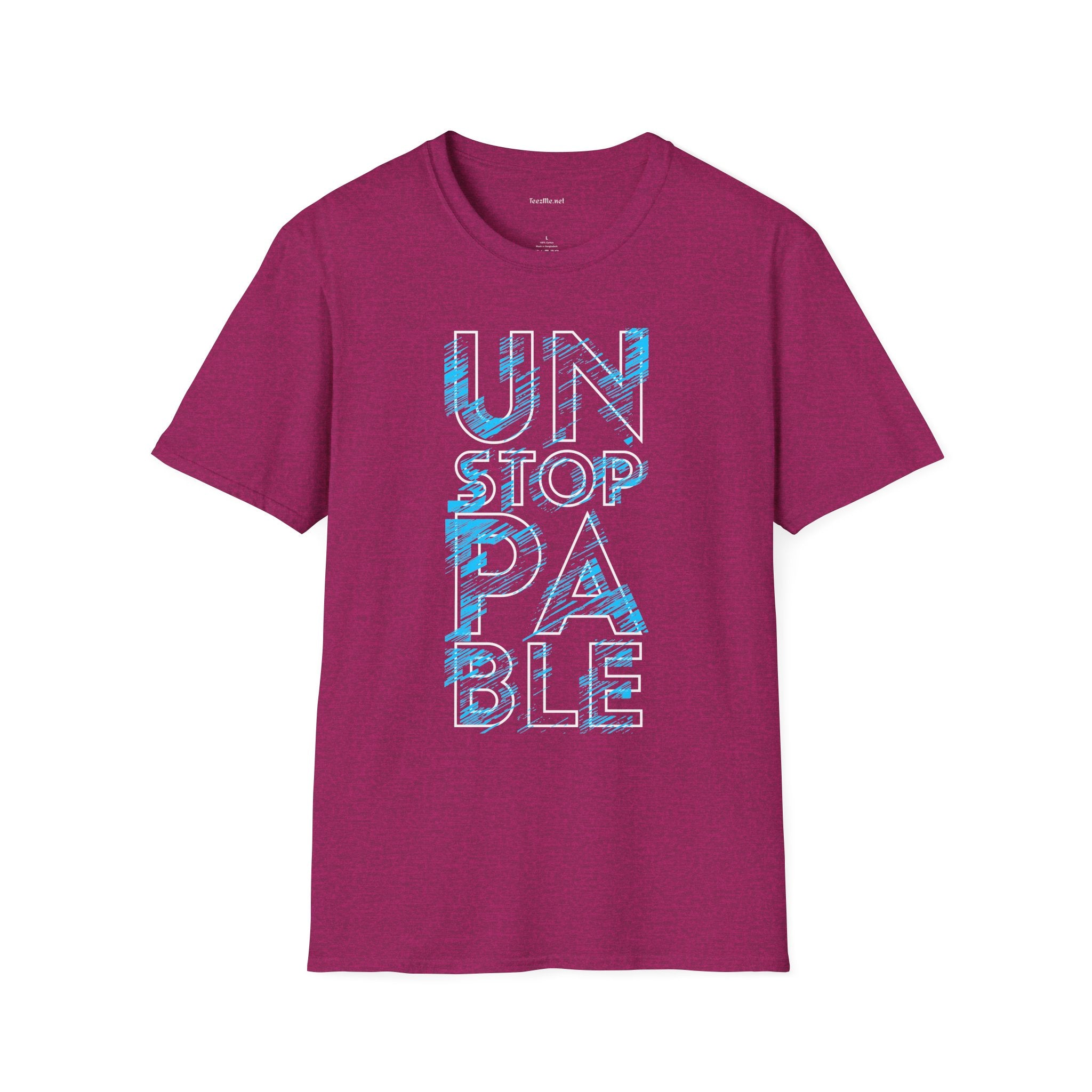 Unstoppable Graphic T-Shirt – Motivational Streetwear