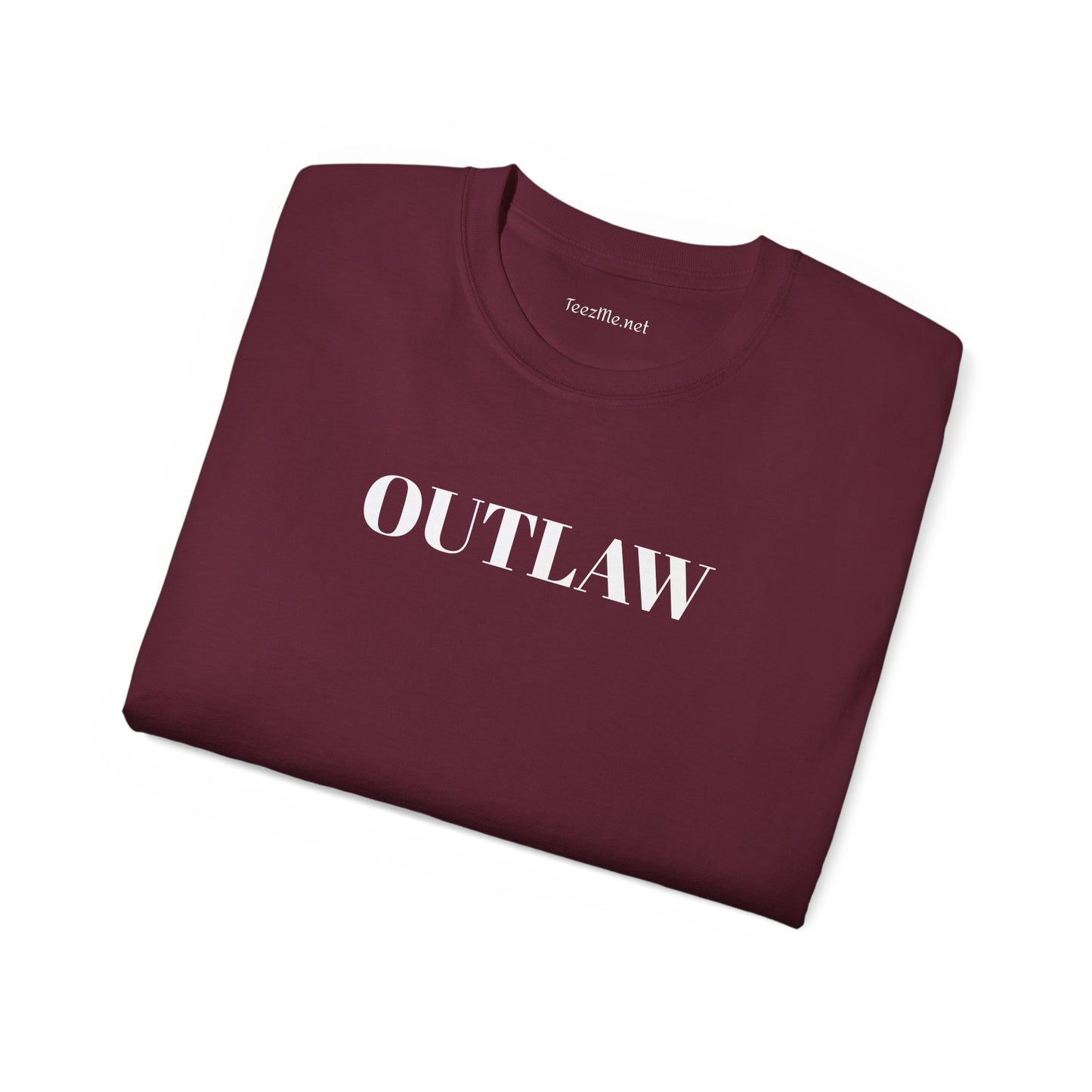 OUTLAW - Unisex Ultra Cotton Tee 100% Cotton Graphic