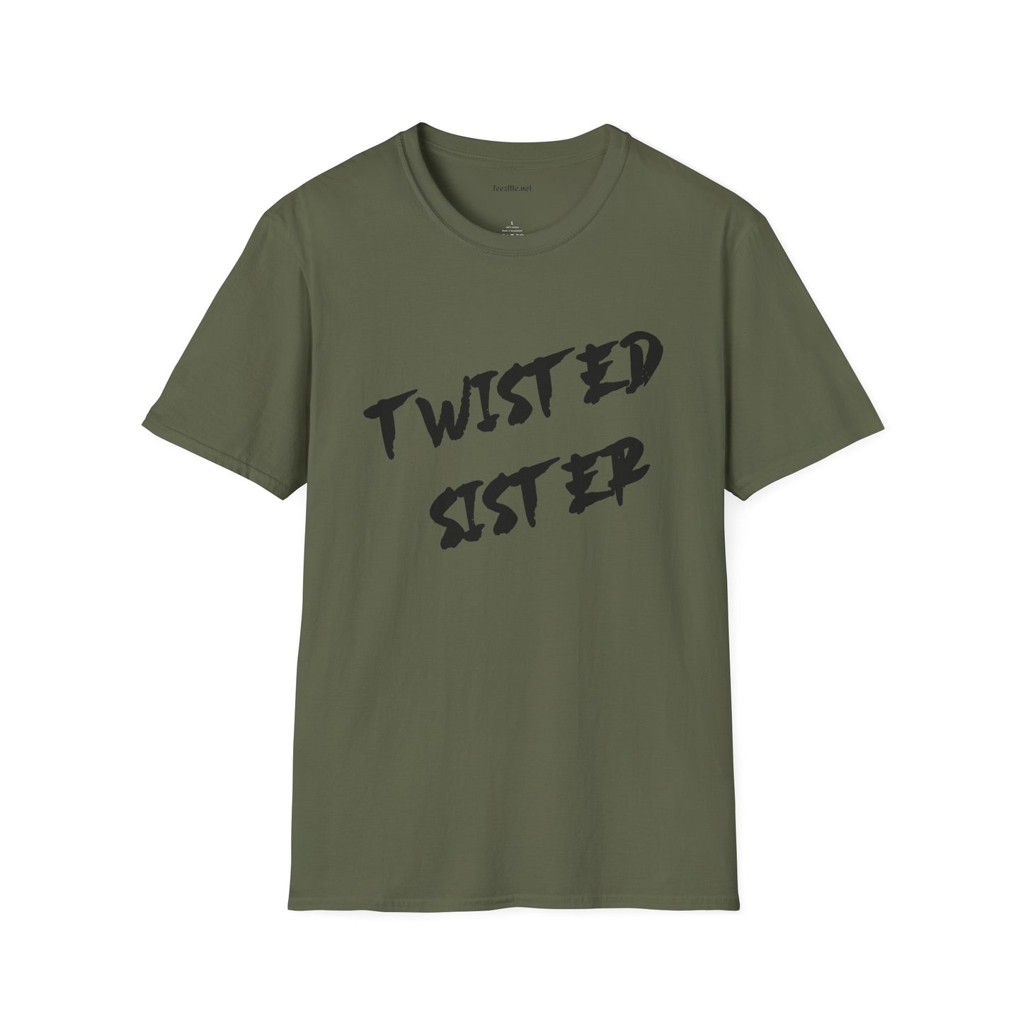 Twisted Sister 03 Unisex SoftStyle T-Shirt 100% Cotton