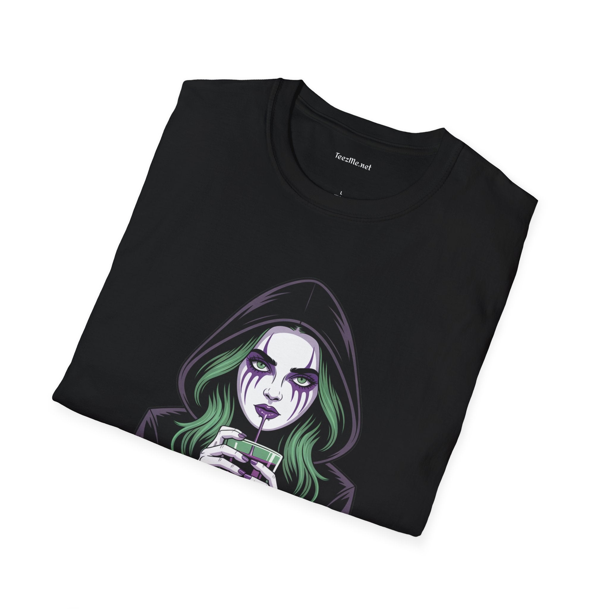 Cute Horror Mama Unisex Soft Style T-Shirt 100% Cotton Graphic