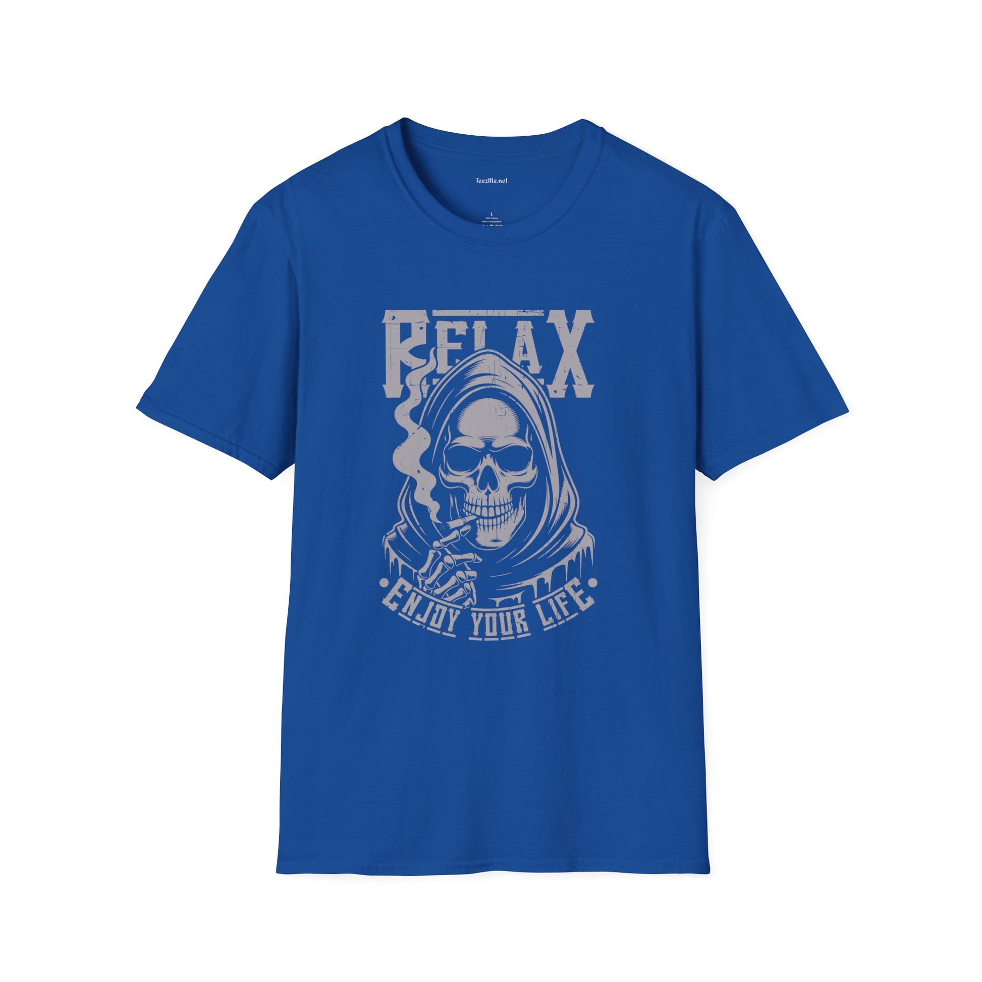 Relax, Enjoy Your Life Skull T-Shirt