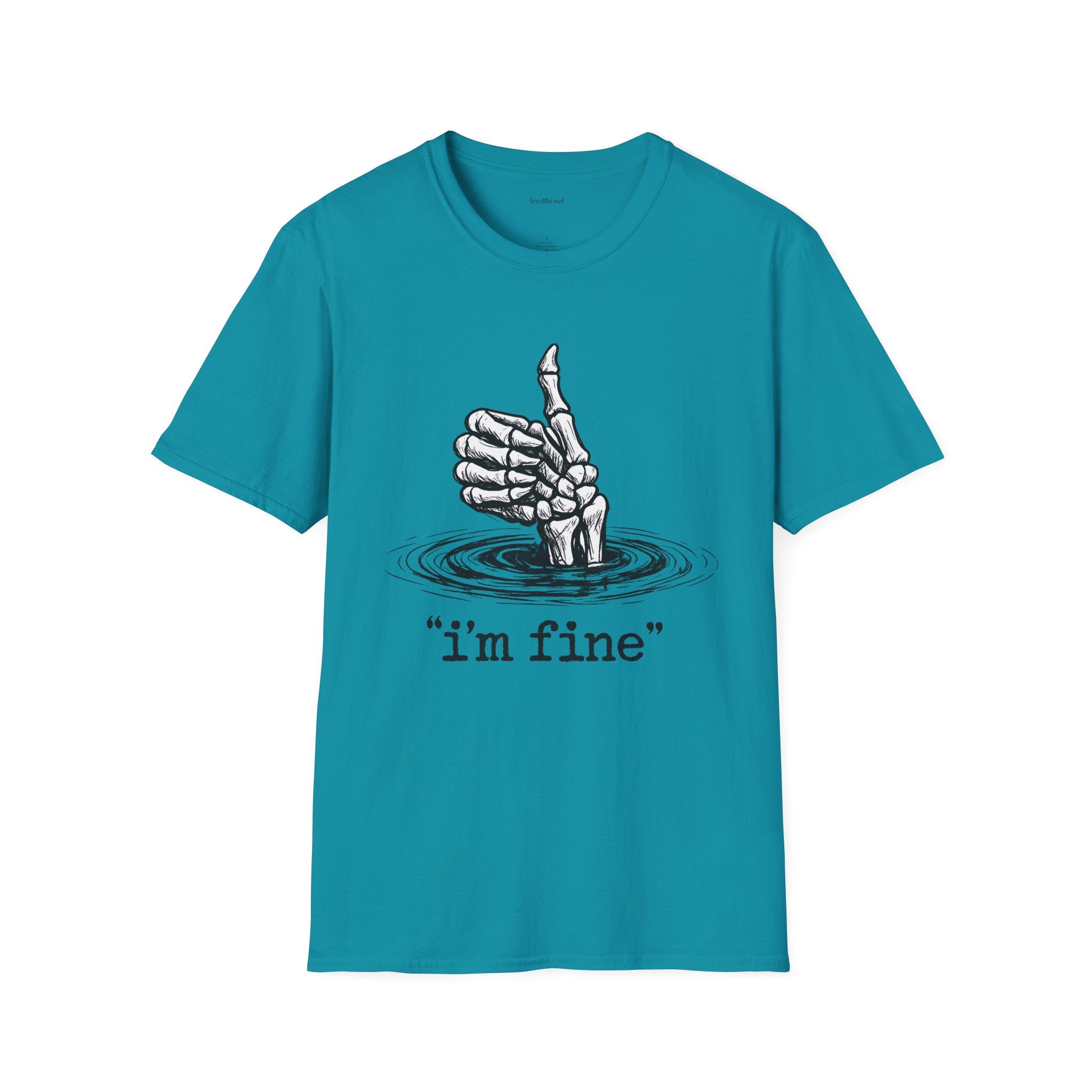 I'm Fine Skeleton Thumbs Up T-Shirt