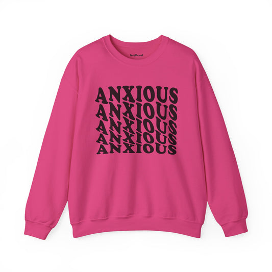 Anxious Unisex Heavy Blend™ Crewneck Sweatshirt