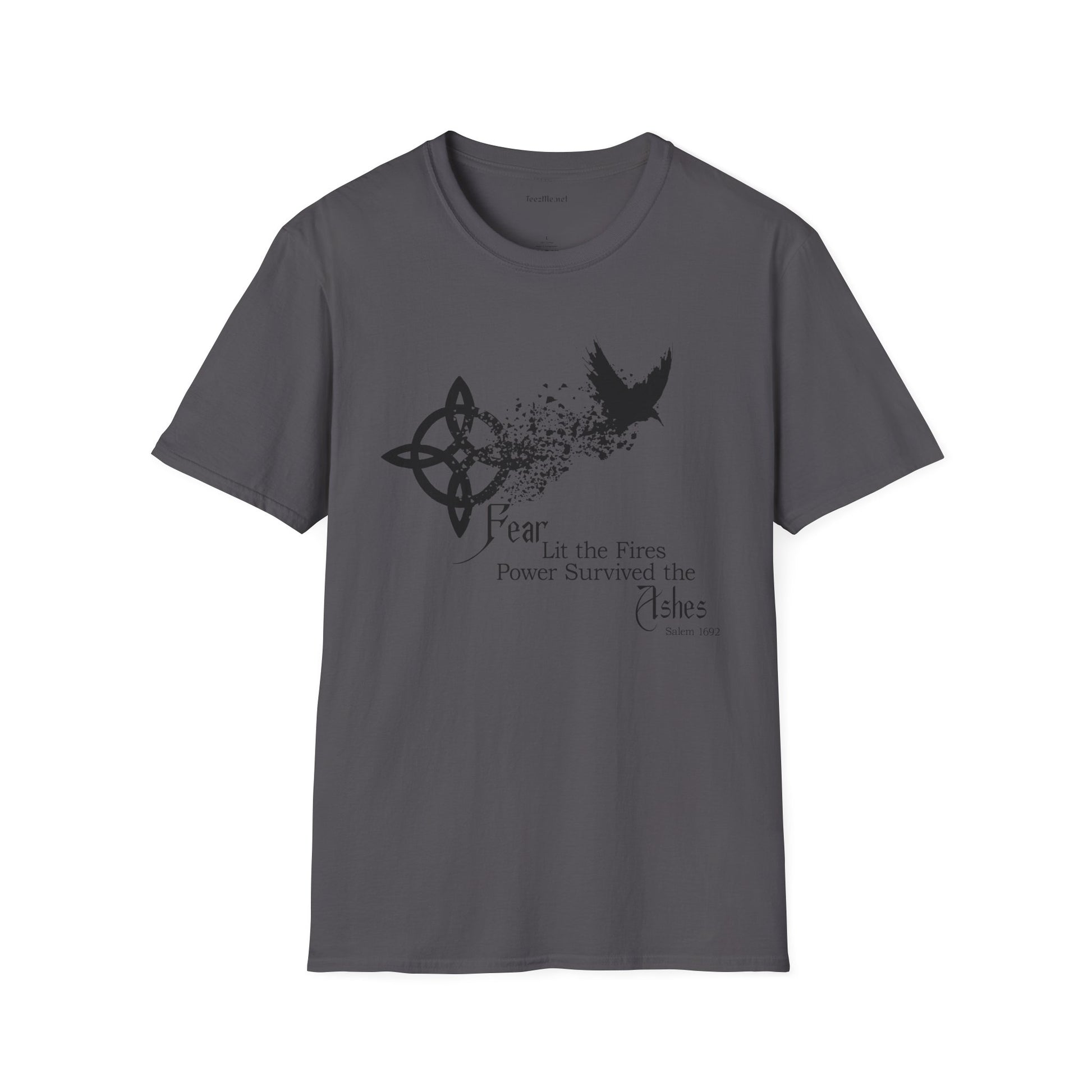 Fear Lit the Fires Unisex SoftStyle T-Shirt 100% Cotton Graphic