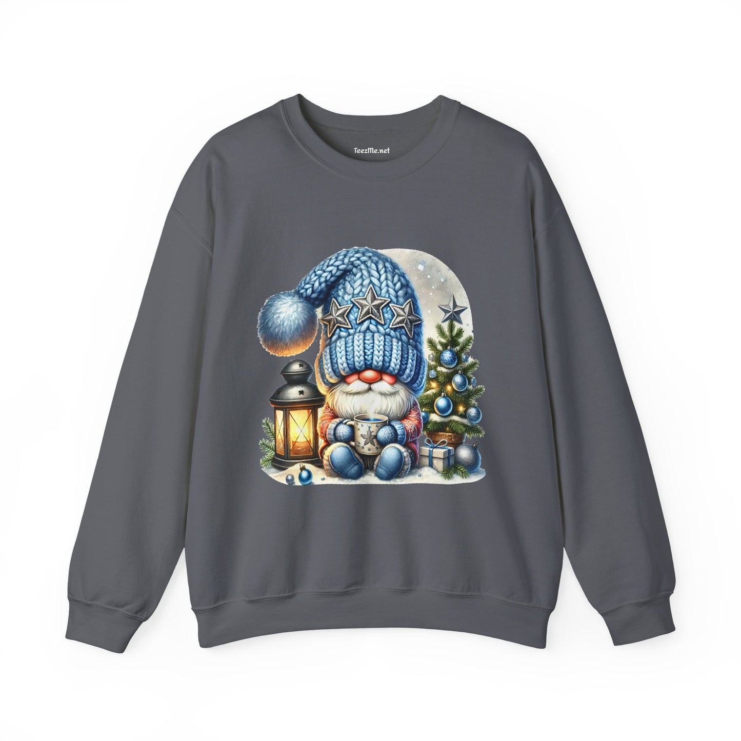Cozy Christmas Gnome Unisex Heavy Blend™ Crewneck Sweatshirt