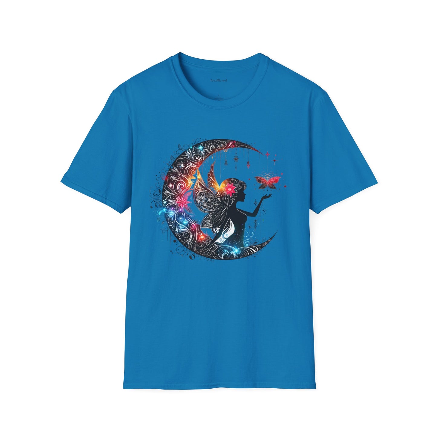 Moon Fairy 03 Unisex Soft Style T-Shirt 100% Cotton Graphic