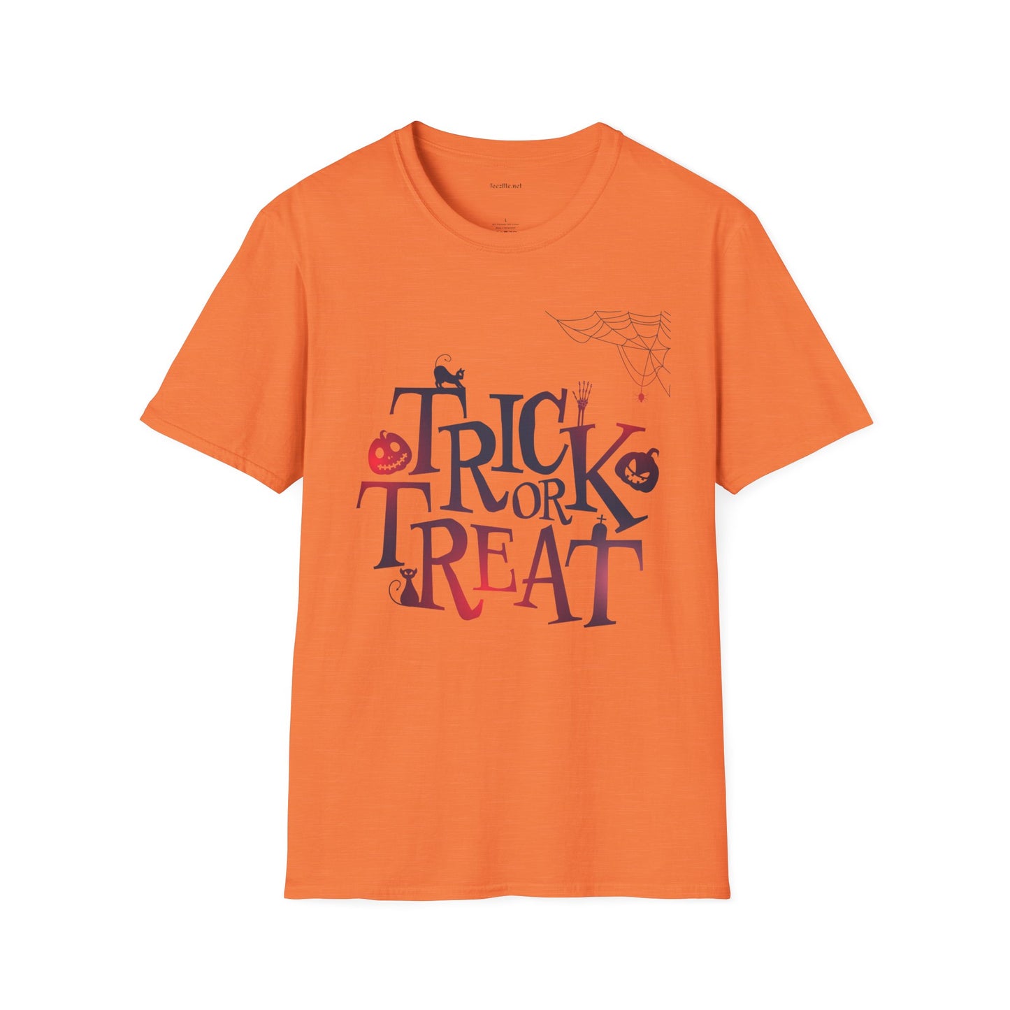 Trick or Treat - Unisex Softstyle T-Shirt 100% Cotton Graphic