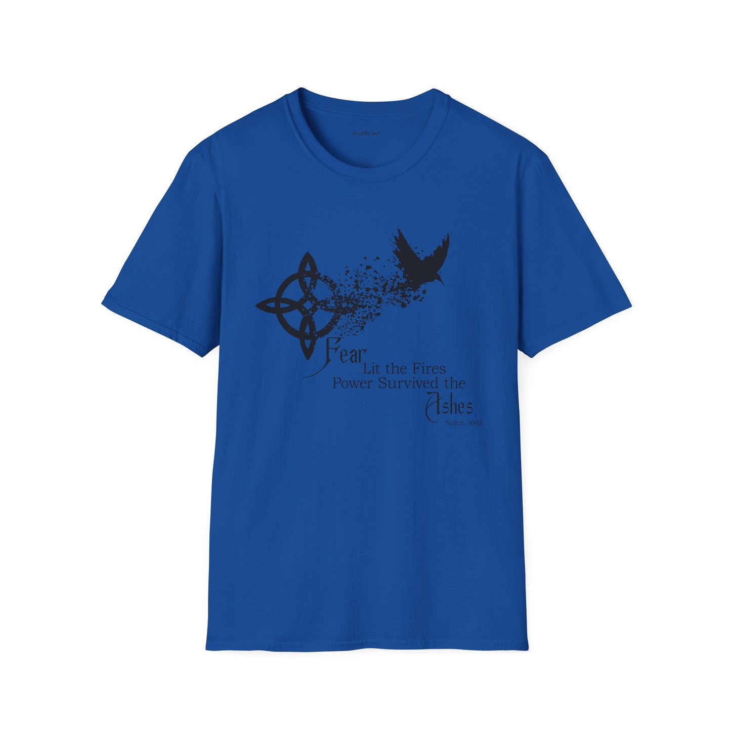 Fear Lit the Fires Unisex SoftStyle T-Shirt 100% Cotton Graphic