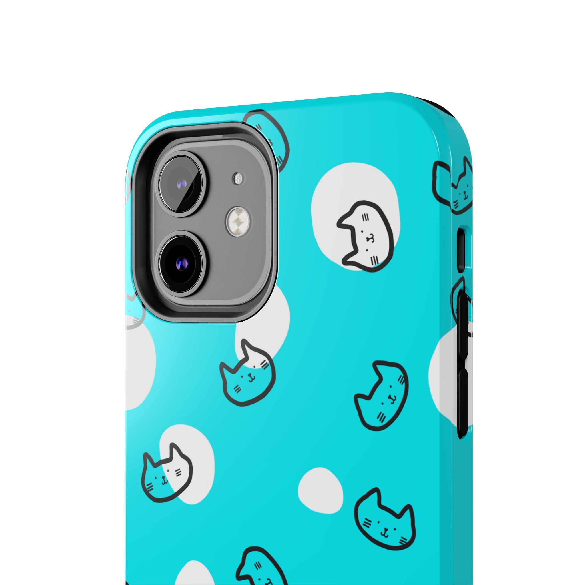 Cute Cat Pattern Cell Phone Case Tough Phone Cases