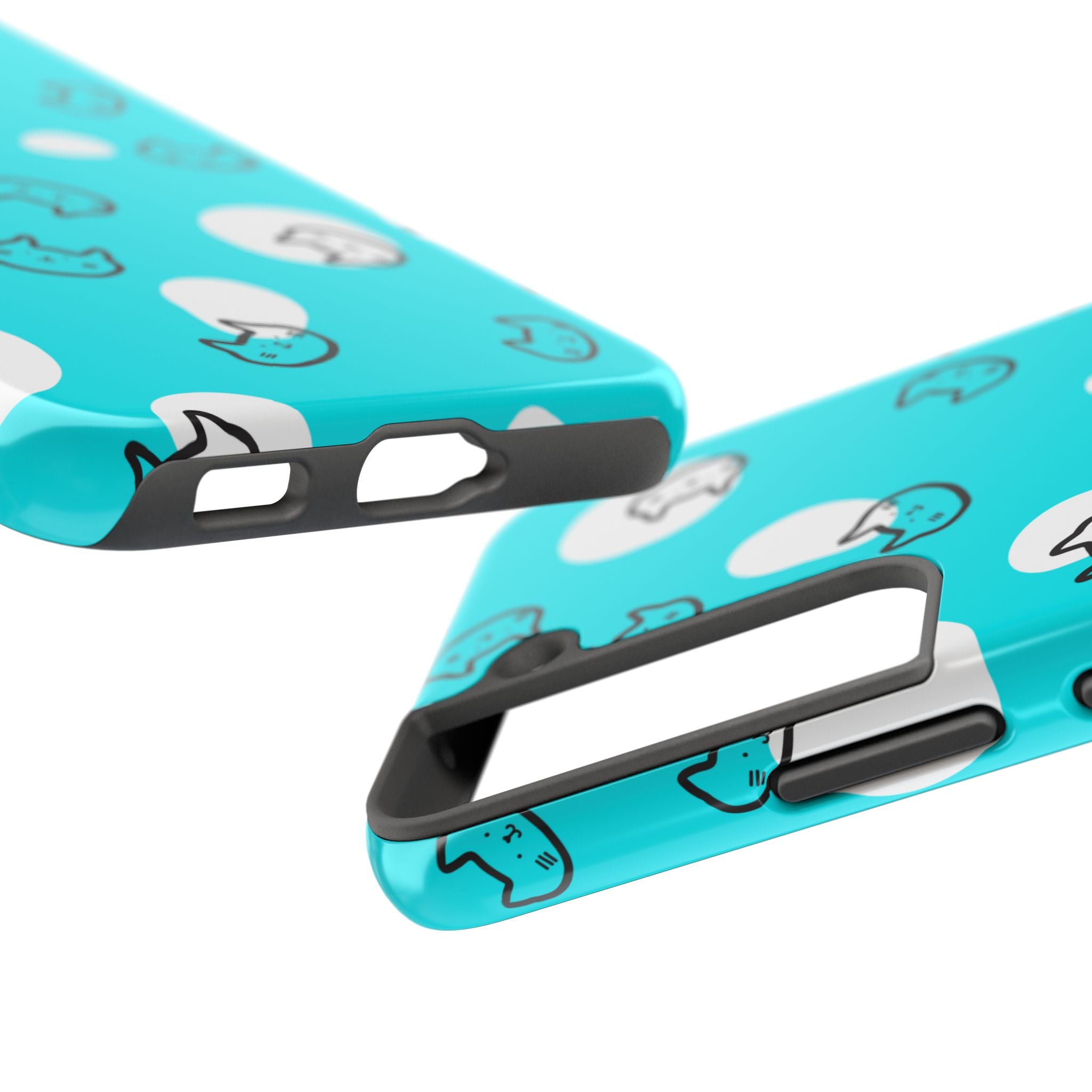 Cute Cat Pattern Cell Phone Case Tough Phone Cases