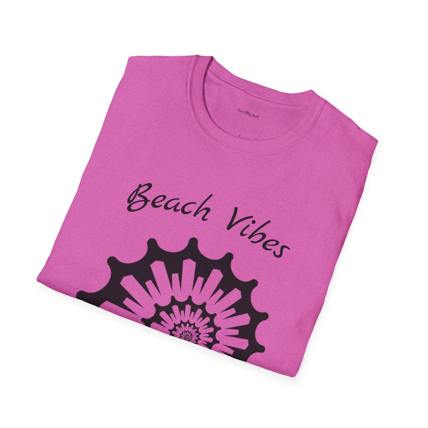 Beach Vibes - Unisex Softstyle T-Shirt 100% Cotton Graphic