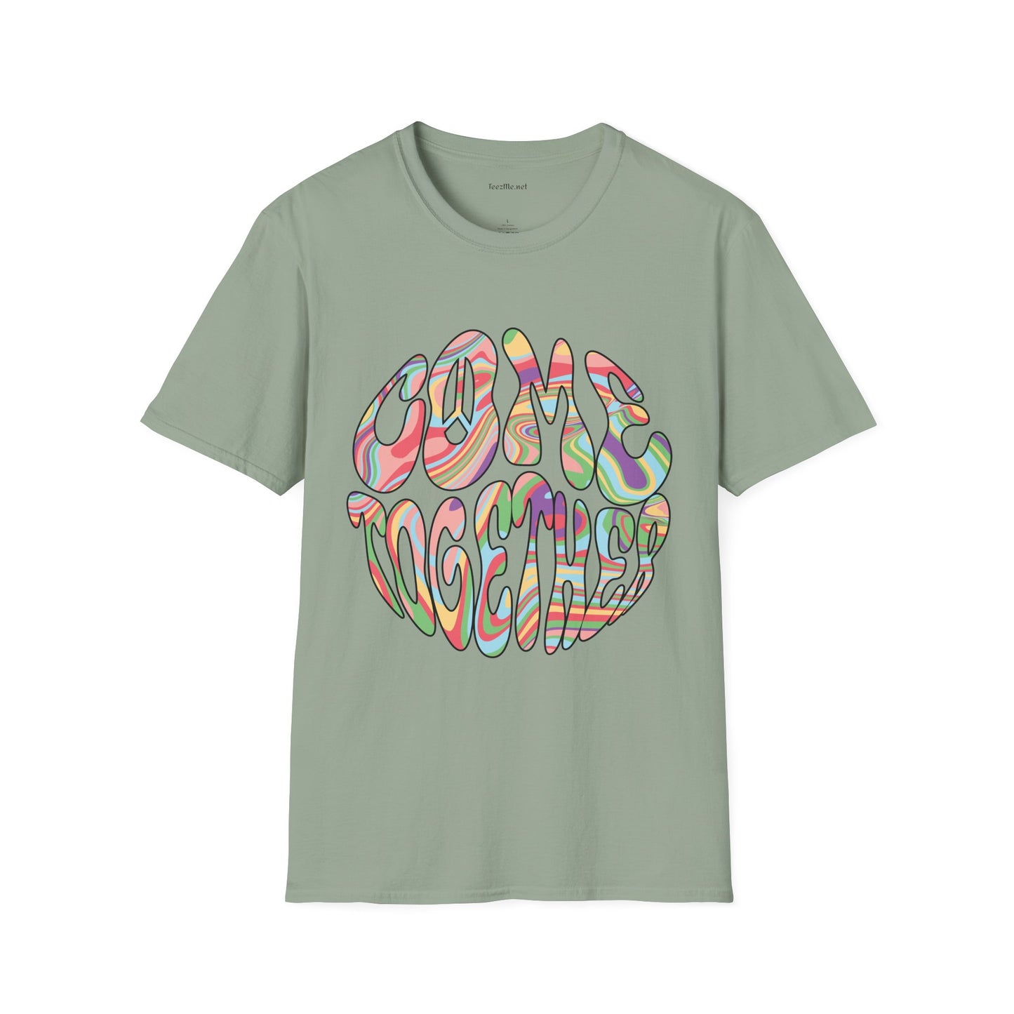 Come Together - Unisex Softstyle T-Shirt 100% Cotton Graphic