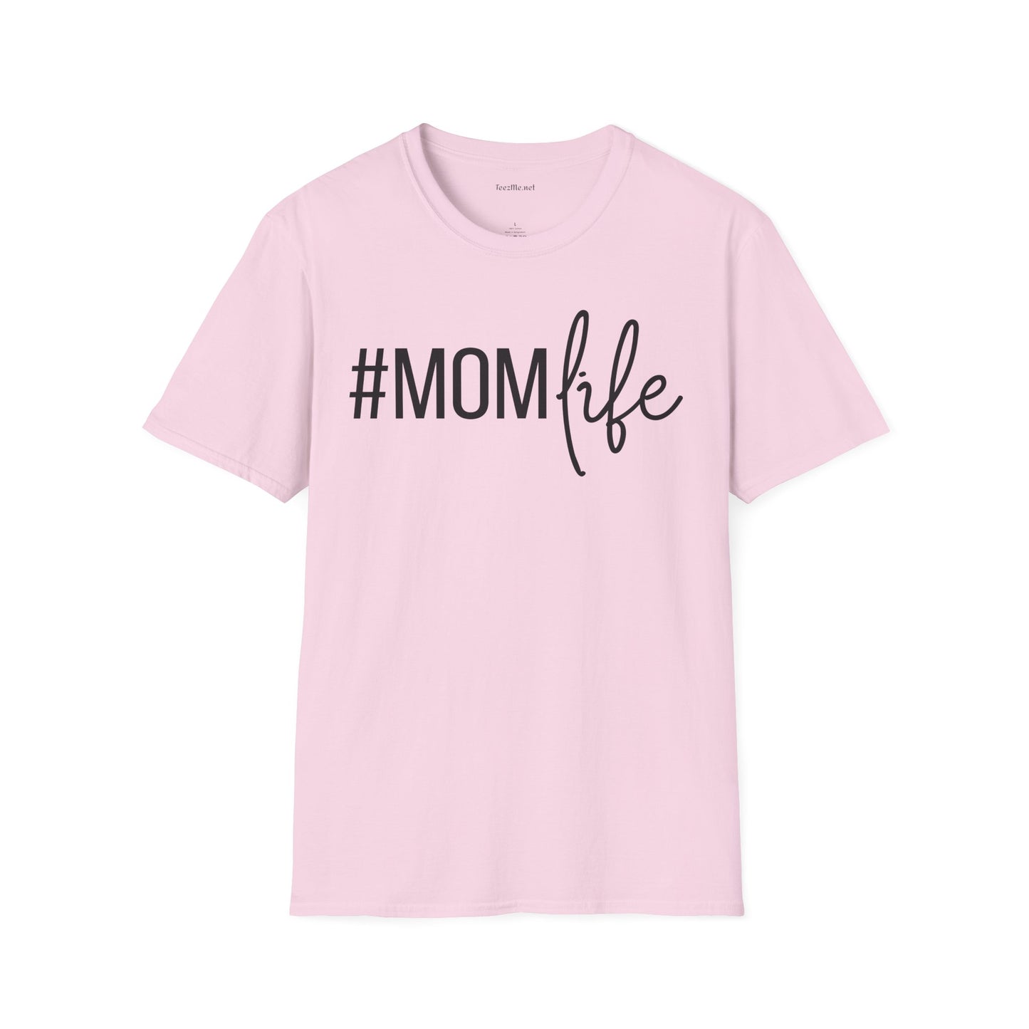 Mom Life 01 Unisex SoftStyle T-Shirt 100% Cotton Graphic
