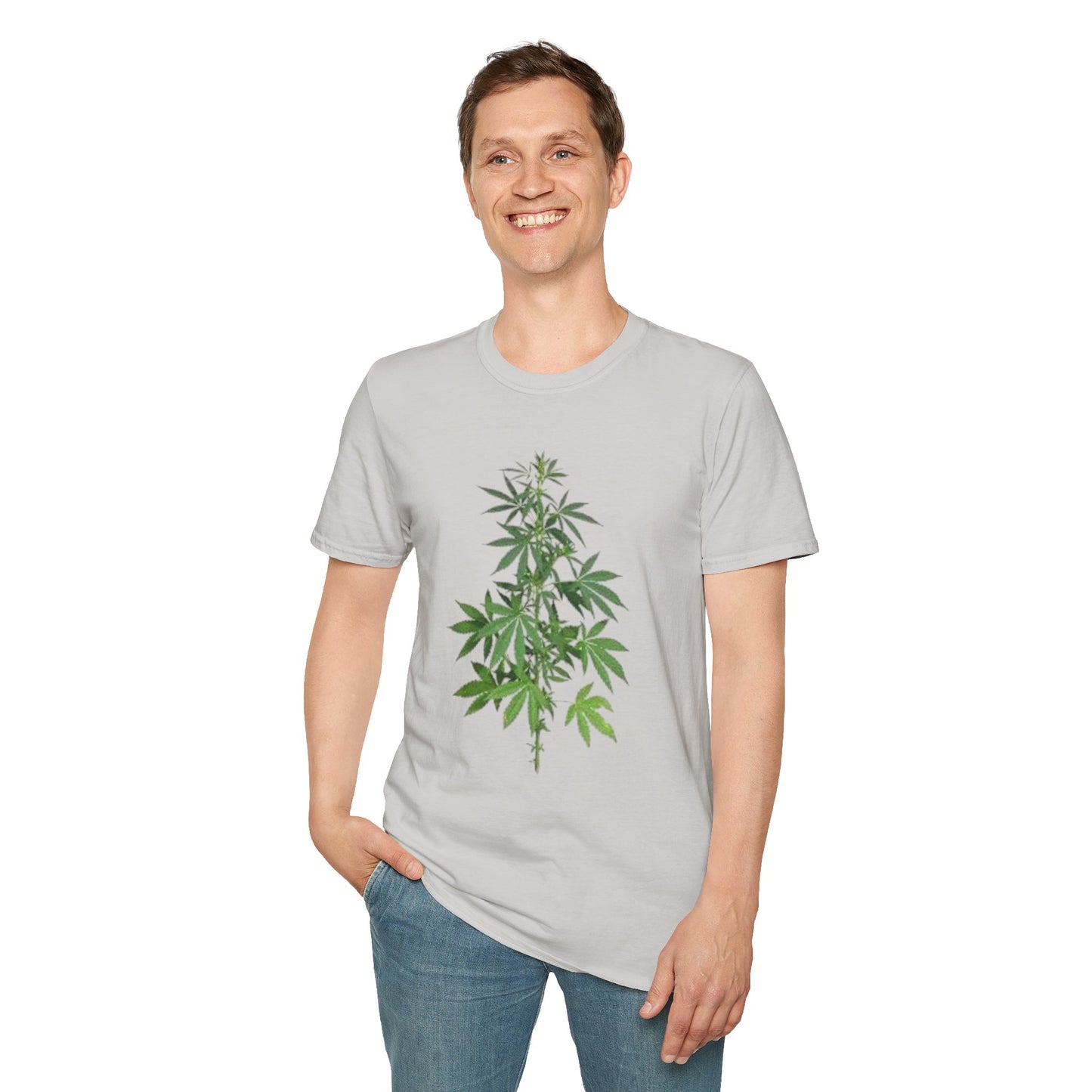 Weed Plant - nisex Softstyle T-Shirt 100% Cotton Graphic