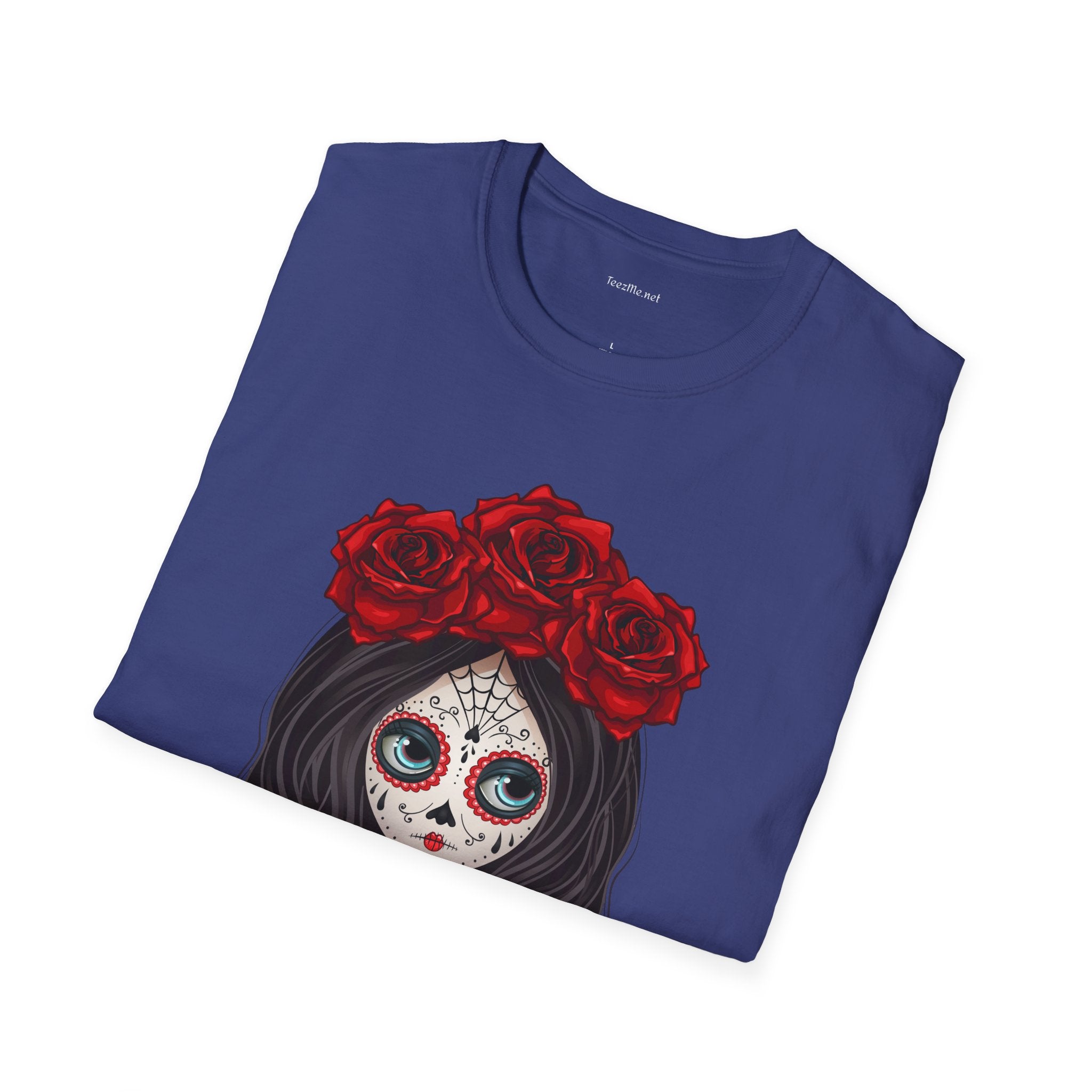 Zombie Girl - Unisex Softstyle T-Shirt 100% Cotton Graphic