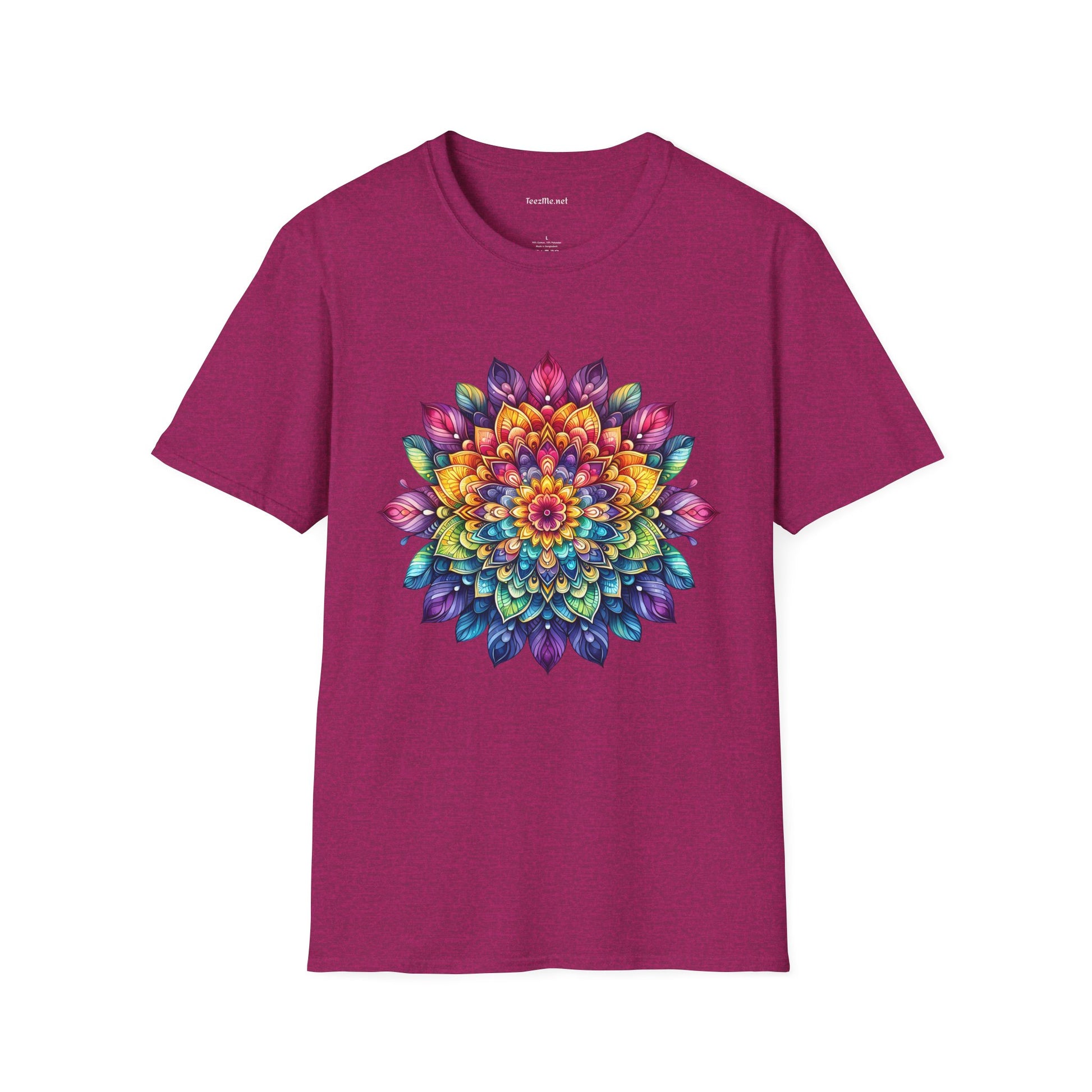 Mandala - Unisex Softstyle T-Shirt 100% Cotton Graphic