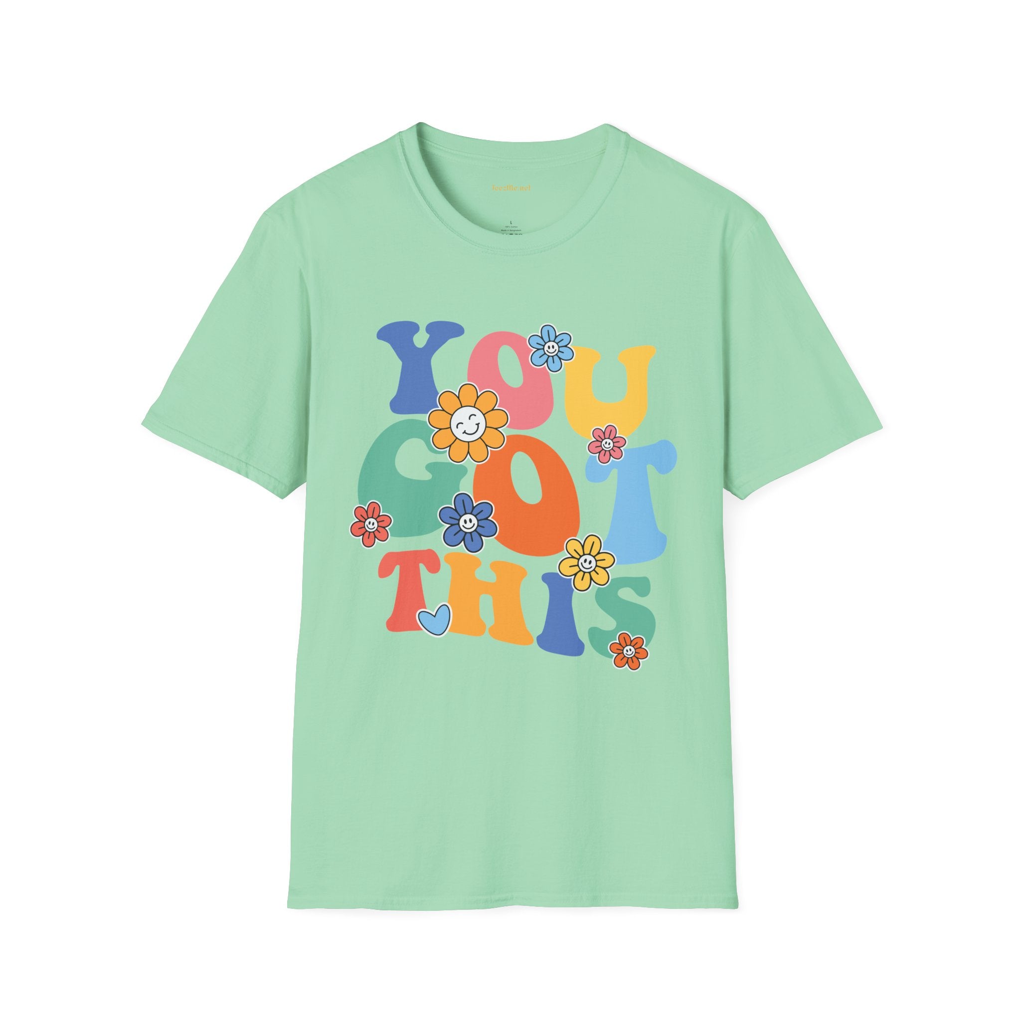 YOU GOT THIS Unisex Softstyle T-Shirt 100% Cotton Graphic