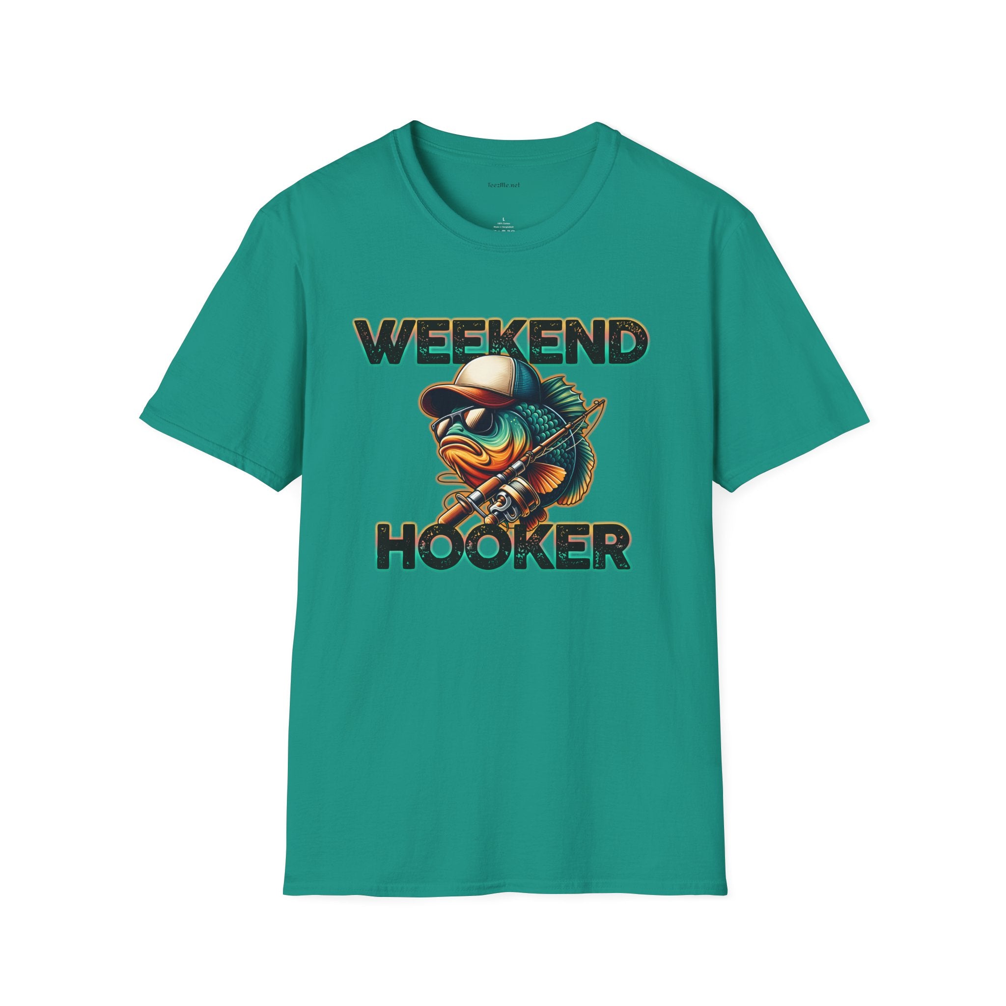 Weekend Hooker  - Unisex Softstyle T-Shirt 100% Cotton Graphic