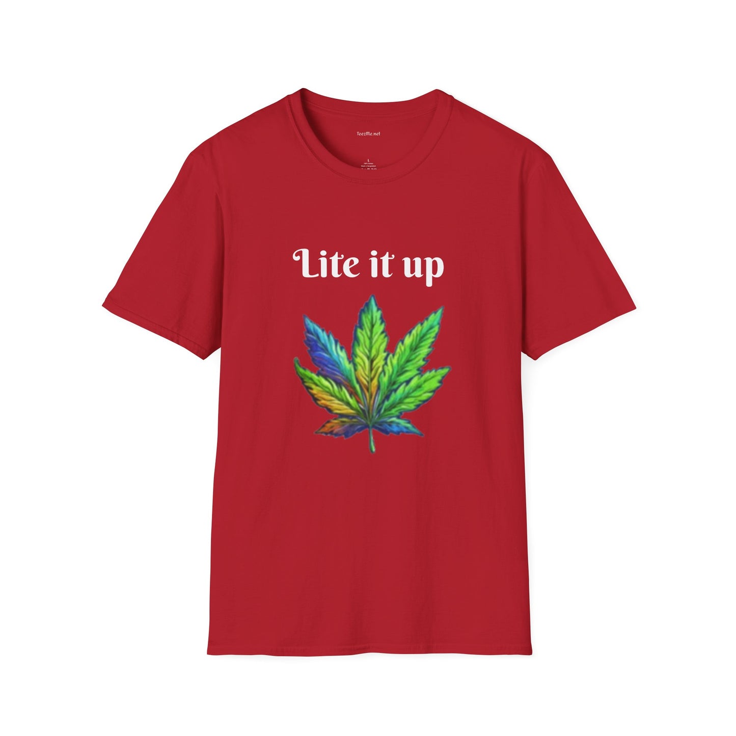 Lite it up - Unisex Softstyle T-Shirt 100% Cotton Graphic