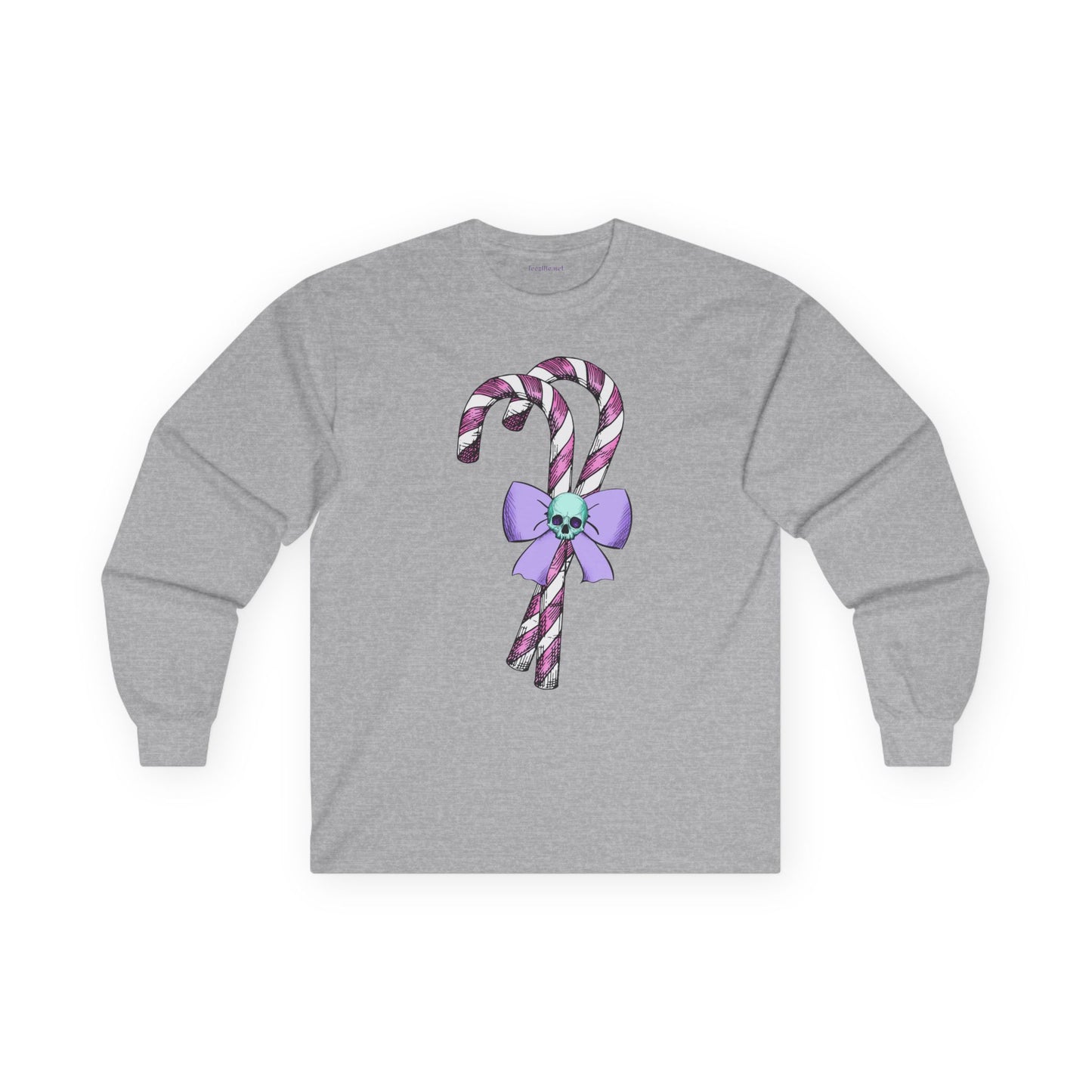 Candy Canes Goth Unisex Ultra Cotton Long Sleeve Tee