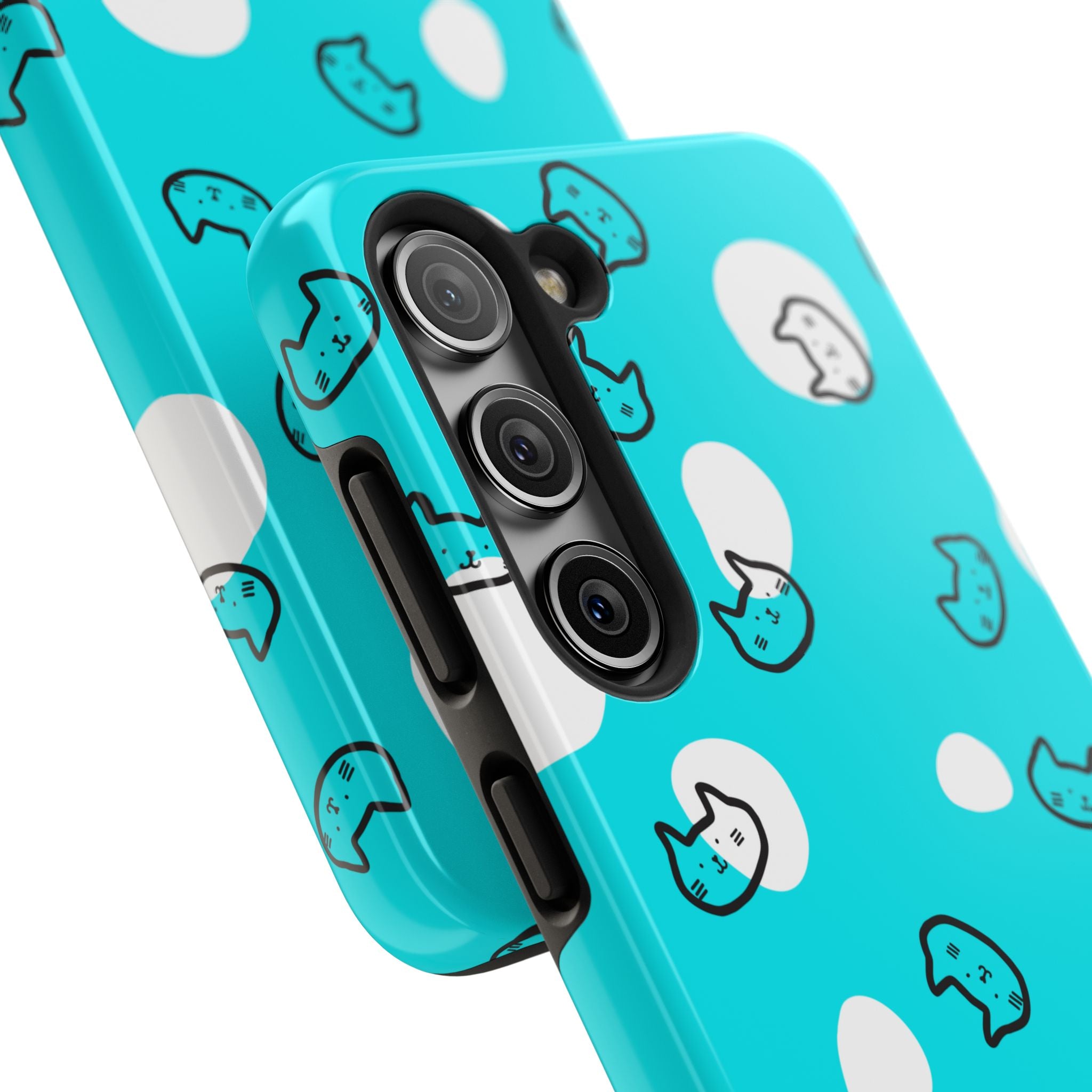 Cute Cat Pattern Cell Phone Case Tough Phone Cases
