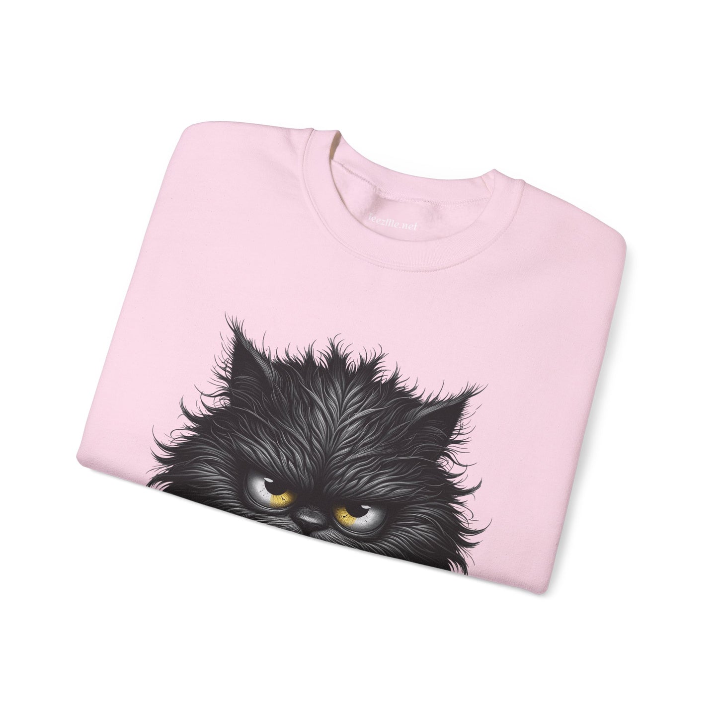 Adorable Grumpy Cat Unisex Heavy Blend™ Crewneck Sweatshirt Graphic