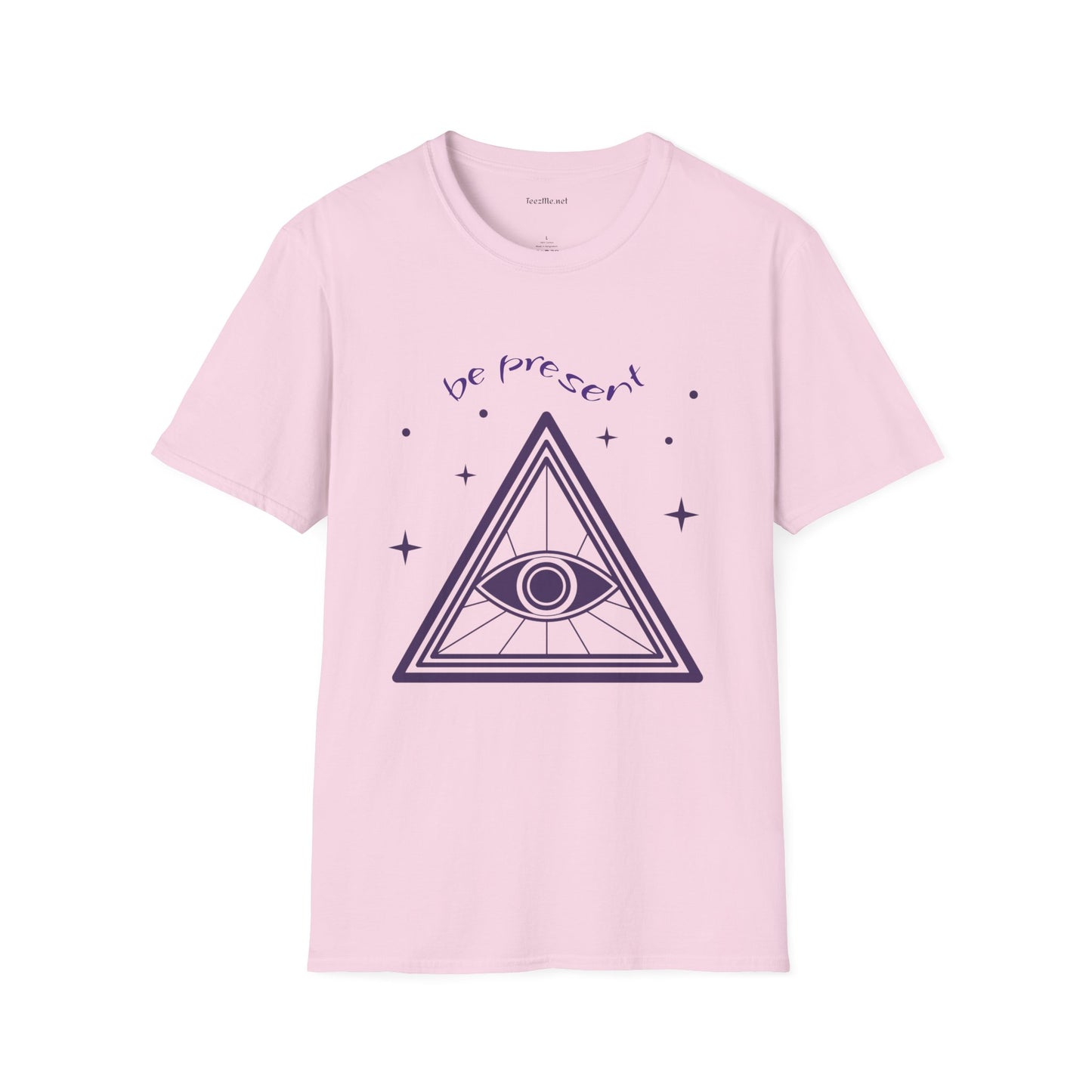 Be present (mystic sign) - Unisex Softstyle T-Shirt 100% Cotton Graphic