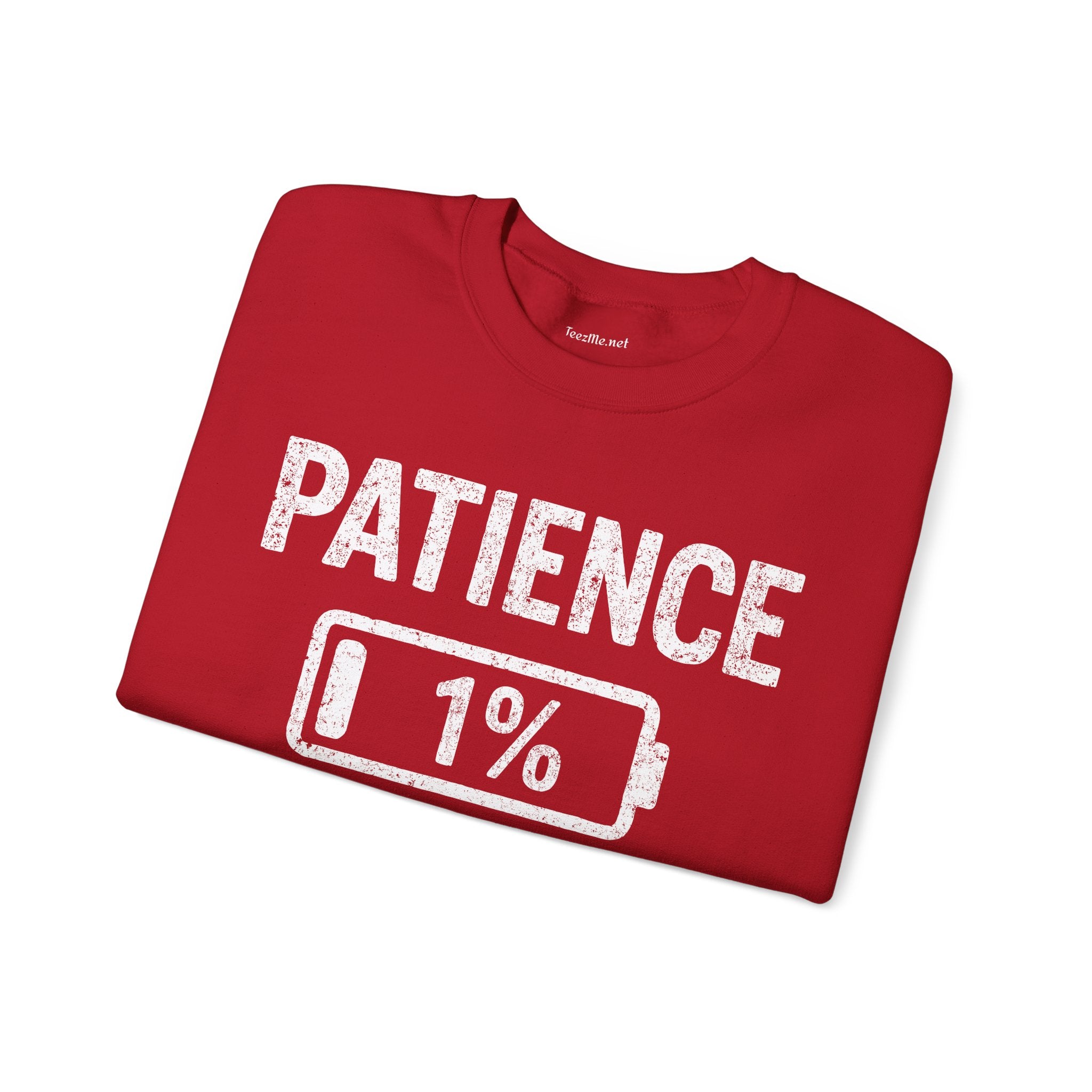 Patience 1% Unisex Heavy Blend™ Crewneck Sweatshirt