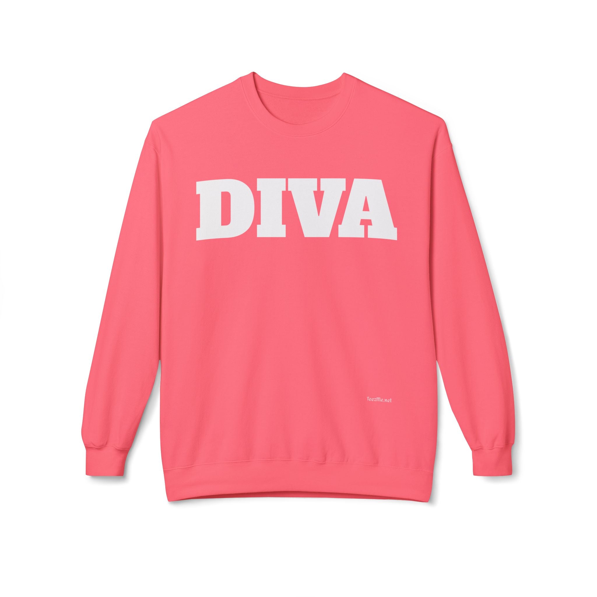DIVA - Unisex Midweight Softstyle Fleece Crewneck Sweatshirt