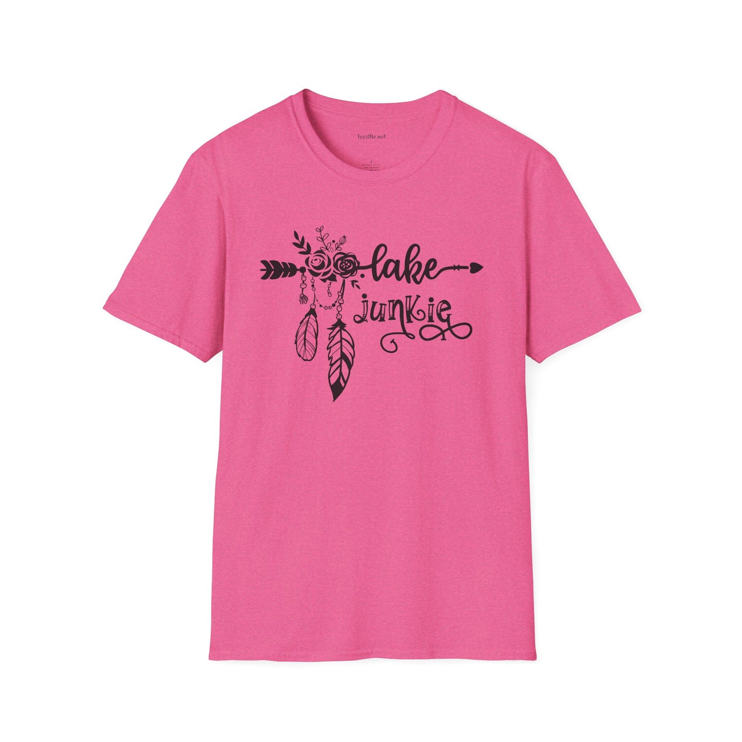 Lake Junkie Unisex Softstyle T-Shirt 100% Cotton Graphic