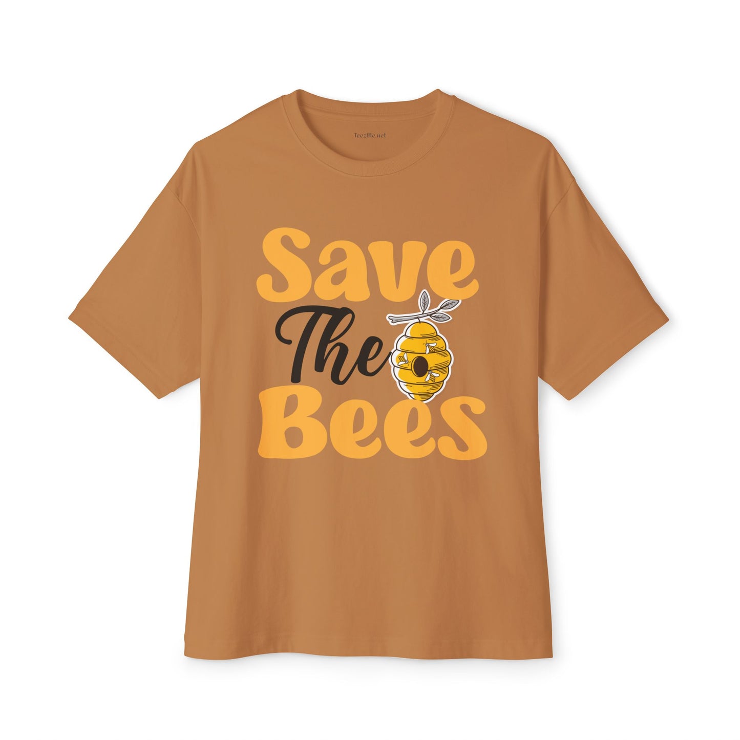 Save the Bees Unisex Oversized Boxy Tee
