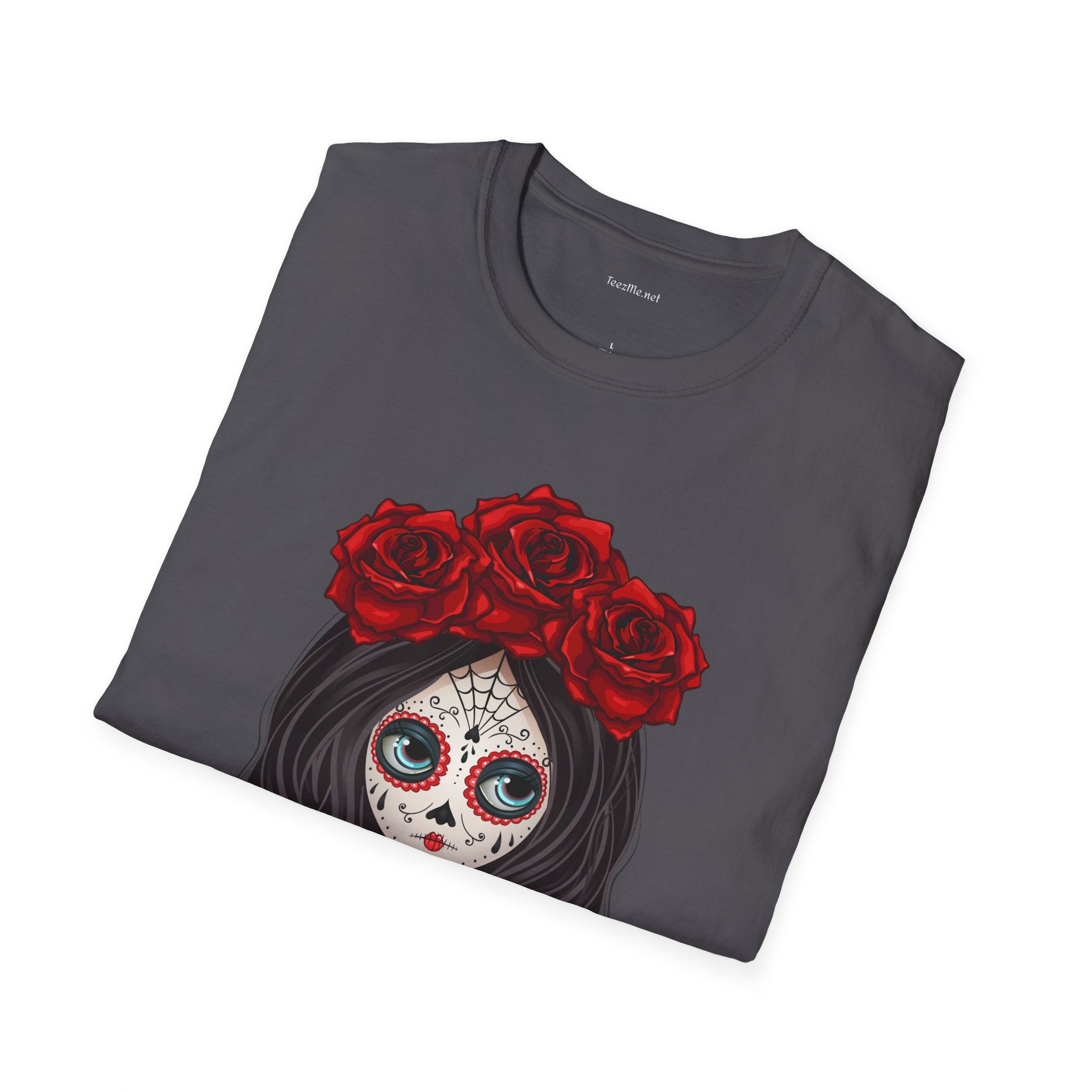 Zombie Girl - Unisex Softstyle T-Shirt 100% Cotton Graphic