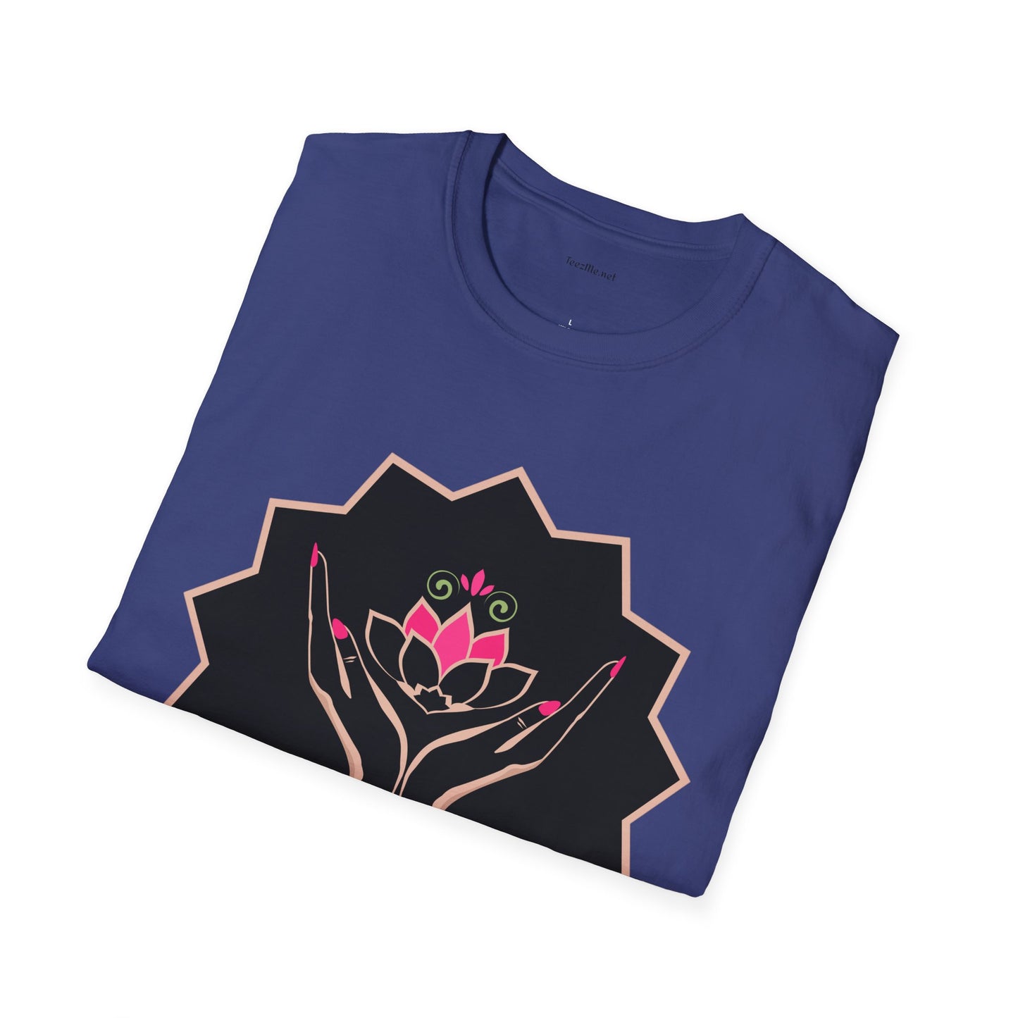 Pink Lotus - Unisex Softstyle T-Shirt 100% Cotton Graphic