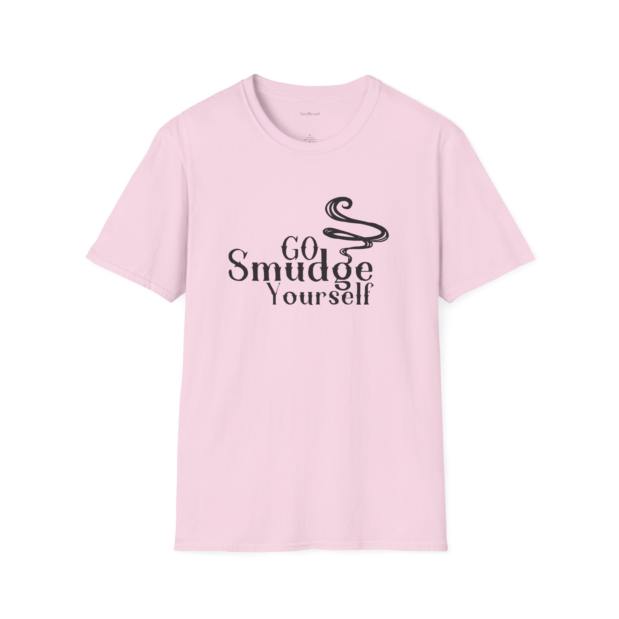 Go Smudge Yourself.1  - Unisex Softstyle T-Shirt 100% Cotton Graphic