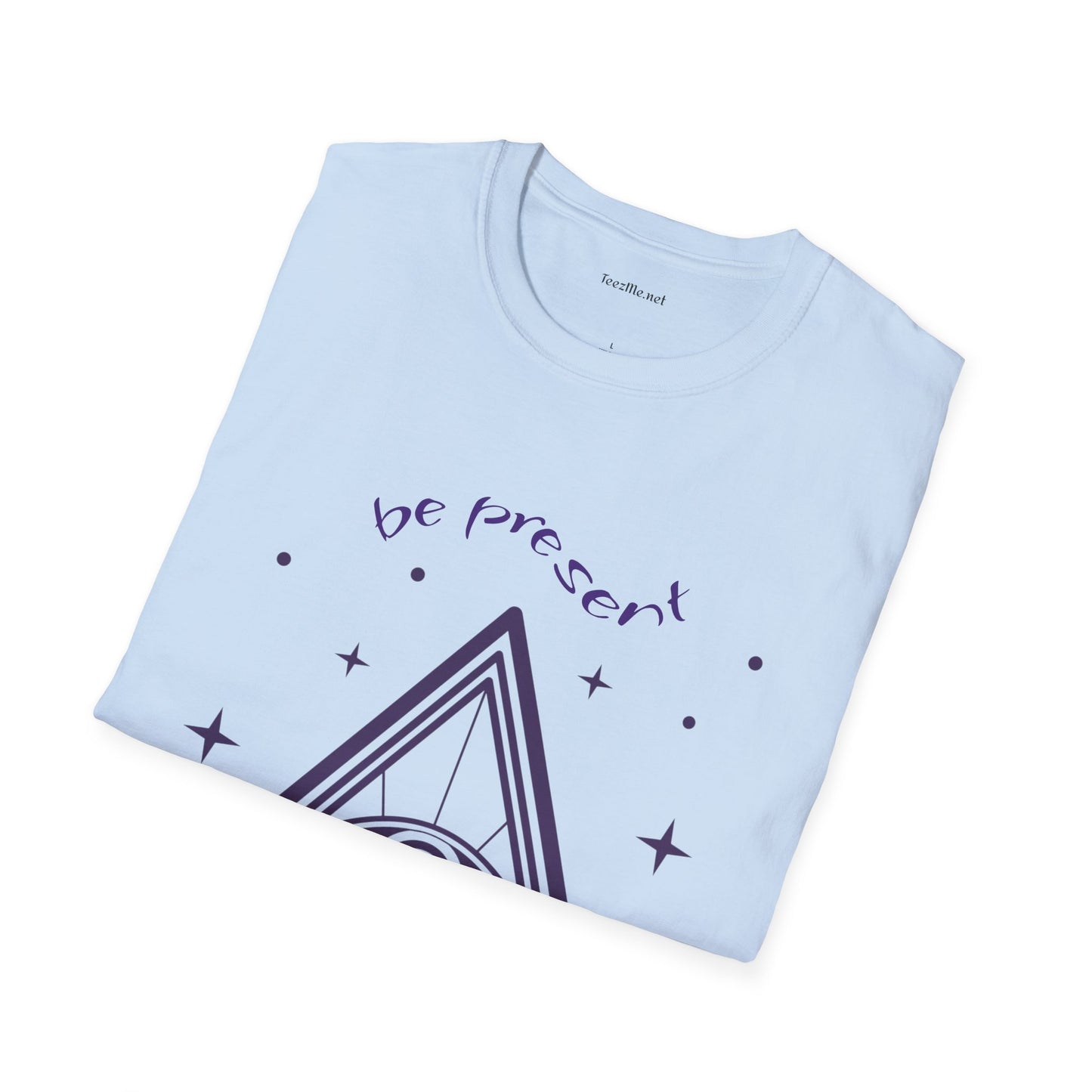 Be present (mystic sign) - Unisex Softstyle T-Shirt 100% Cotton Graphic