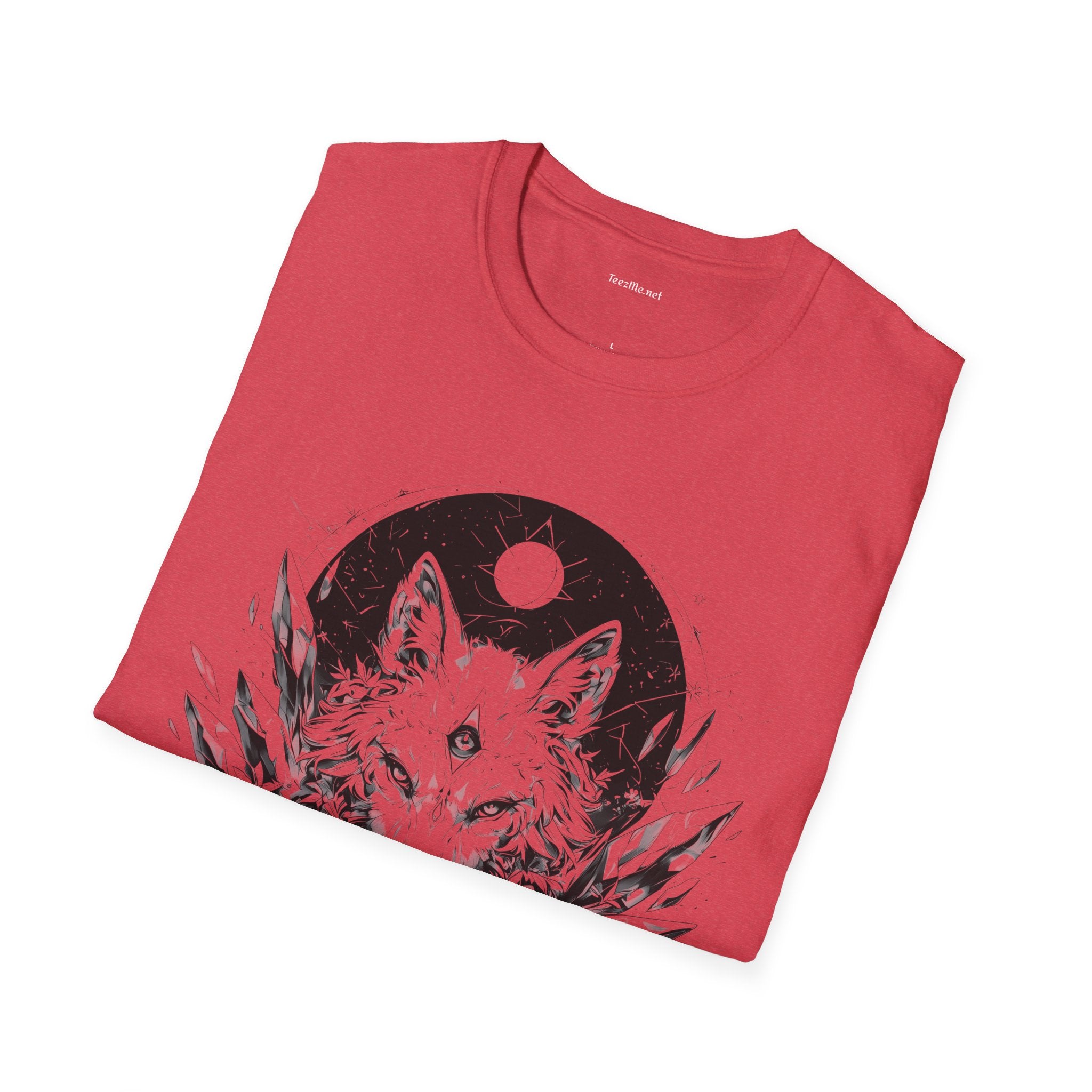 Wolf Spirit - Unisex Softstyle T-Shirt 100% Cotton Graphic