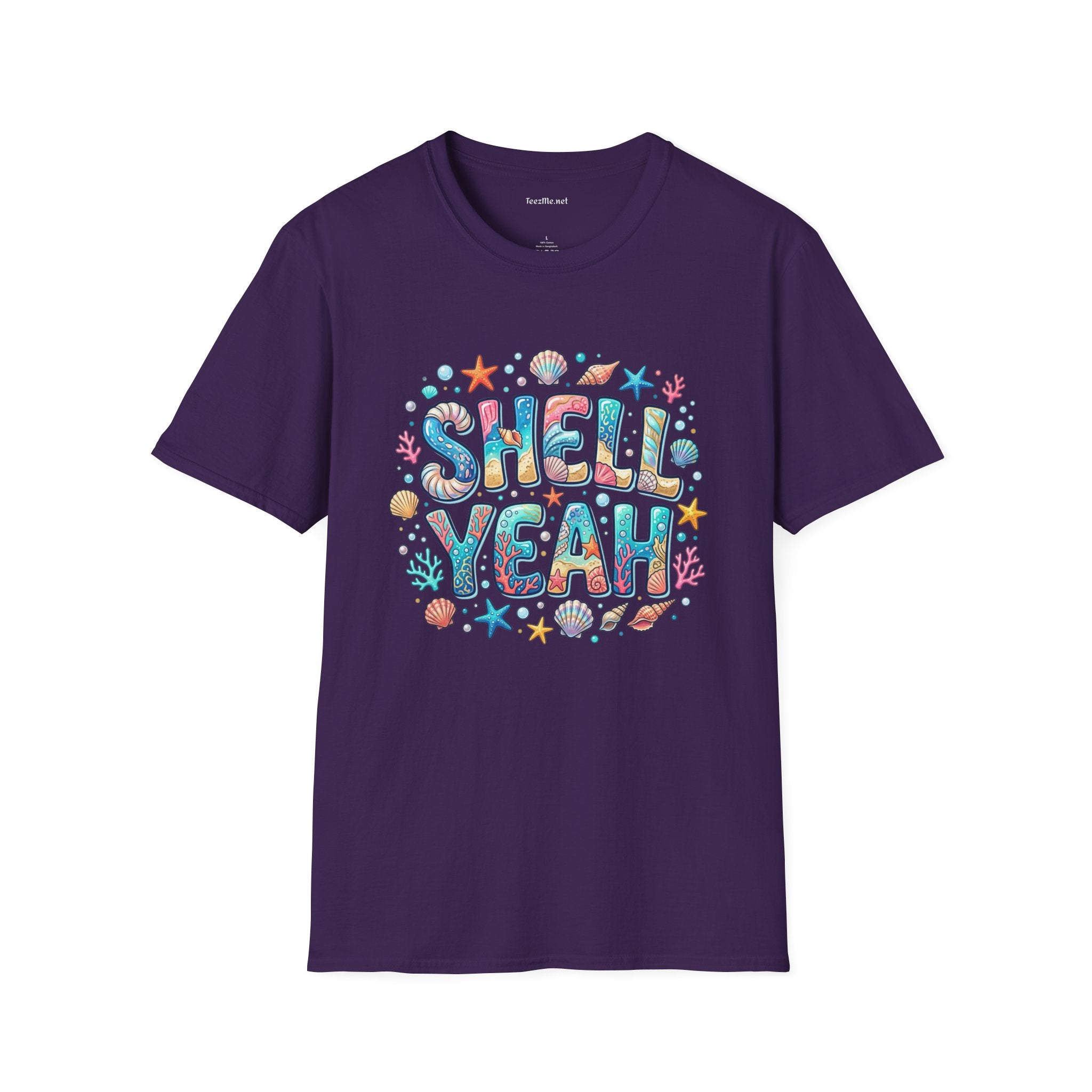 Shell Yeah Unisex Softstyle T-Shirt 100% Cotton Graphic
