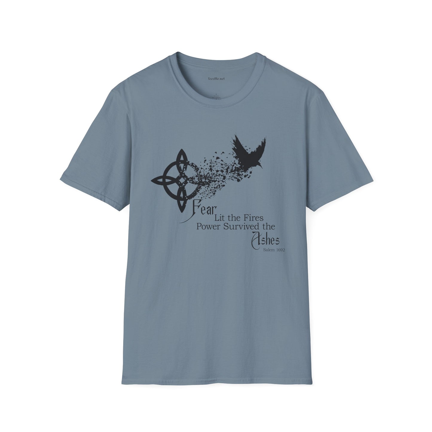 Fear Lit the Fires Unisex SoftStyle T-Shirt 100% Cotton Graphic
