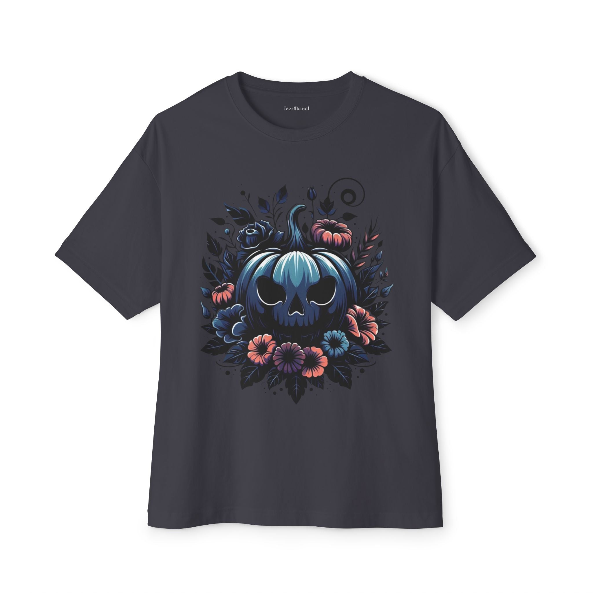 Goth Pumpkin3 - Unisex Oversized Boxy Tee