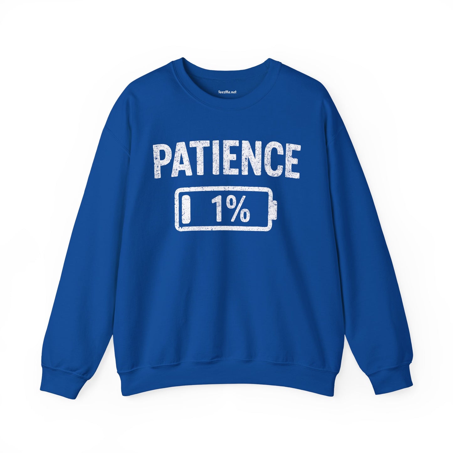 Patience 1% Unisex Heavy Blend™ Crewneck Sweatshirt