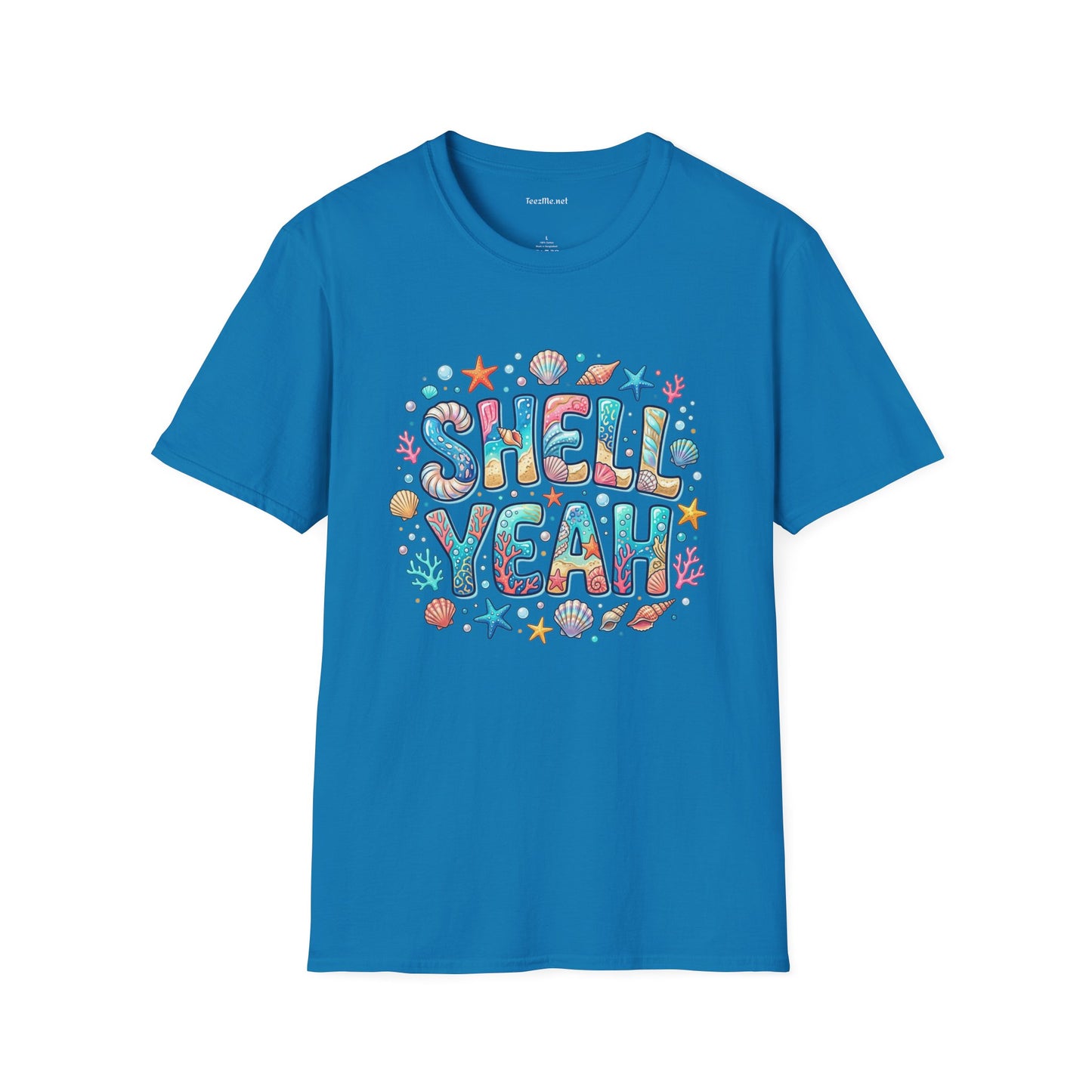 Shell Yeah Unisex Softstyle T-Shirt 100% Cotton Graphic
