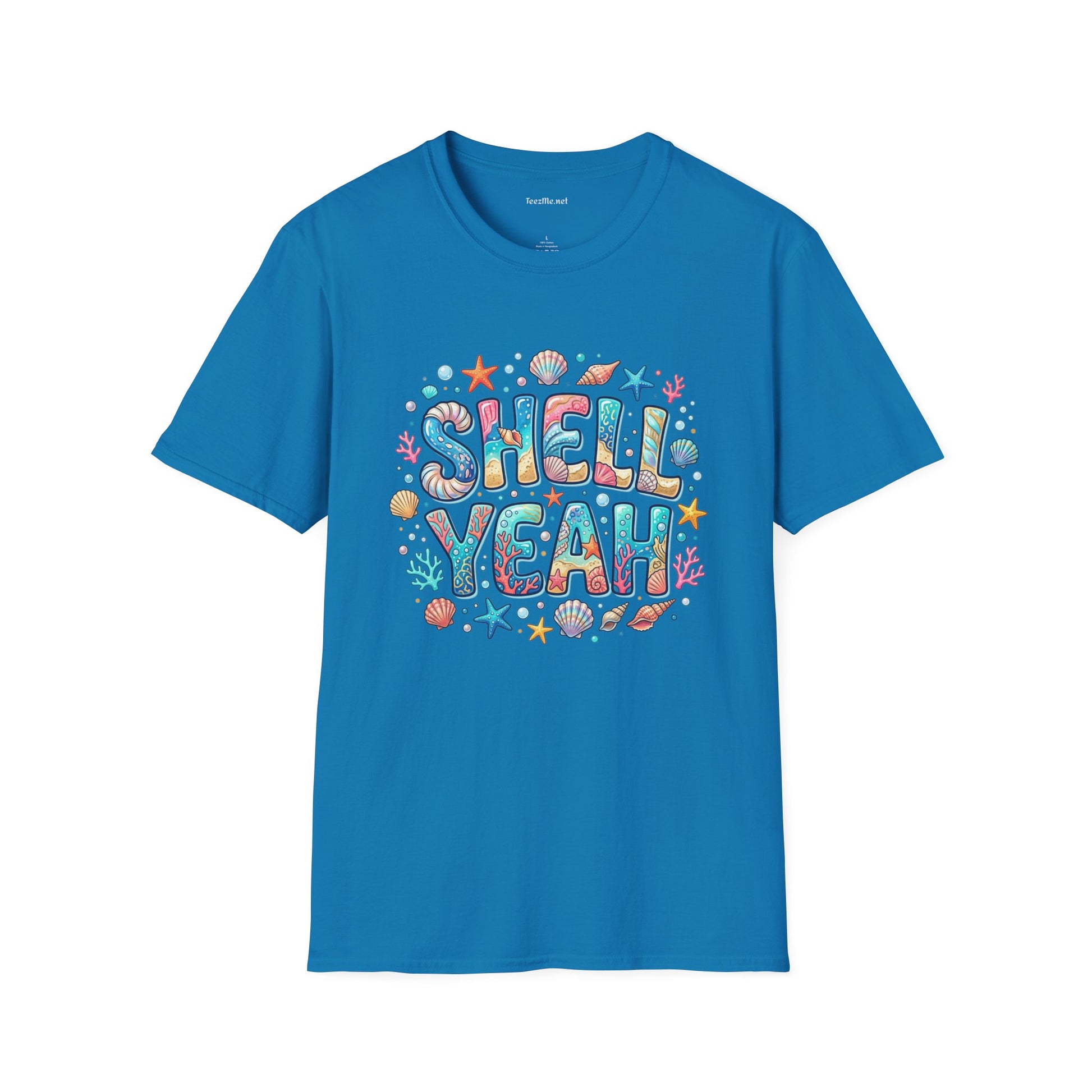 Shell Yeah Unisex Softstyle T-Shirt 100% Cotton Graphic