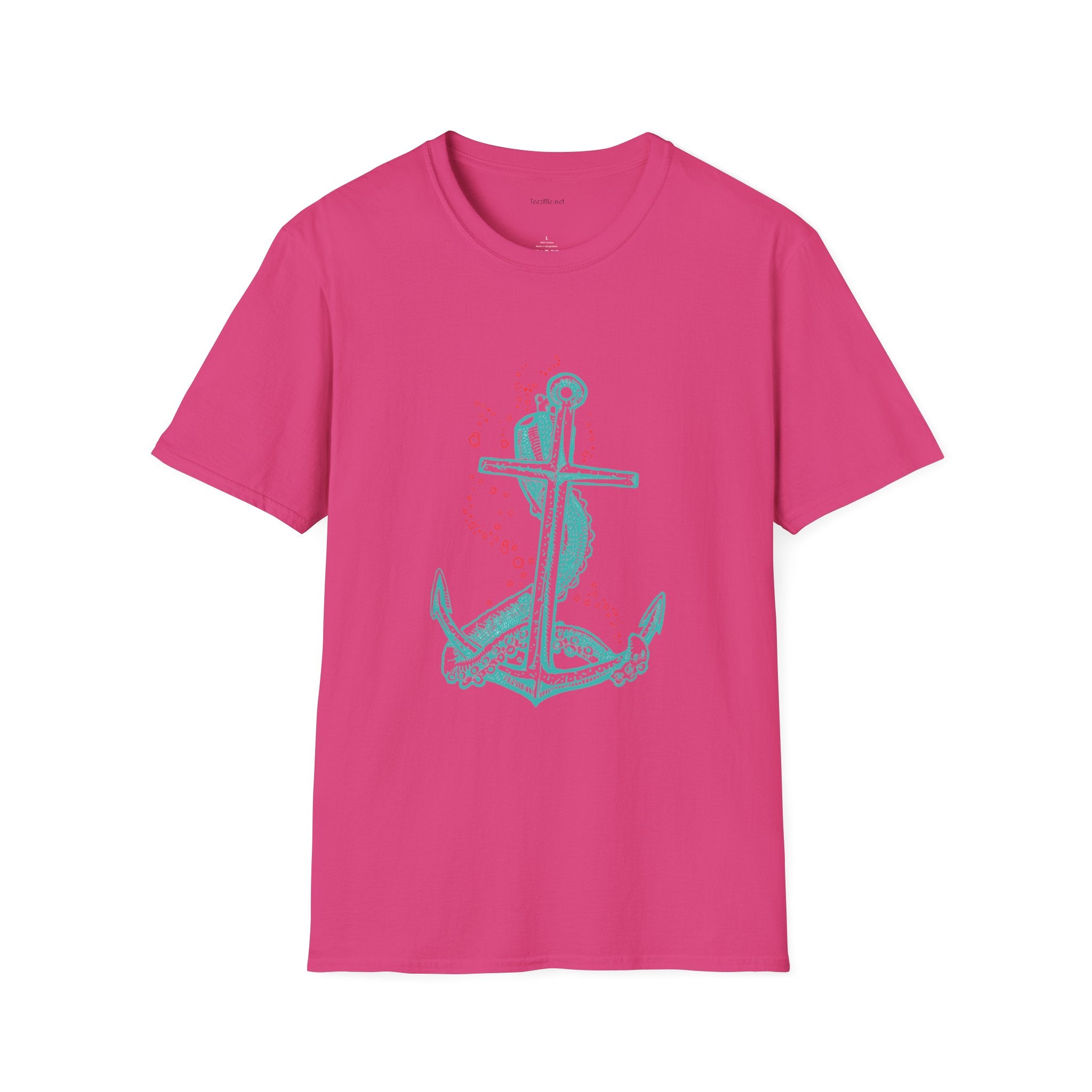 Anchor - Unisex Softstyle T-Shirt 100% Cotton Graphic
